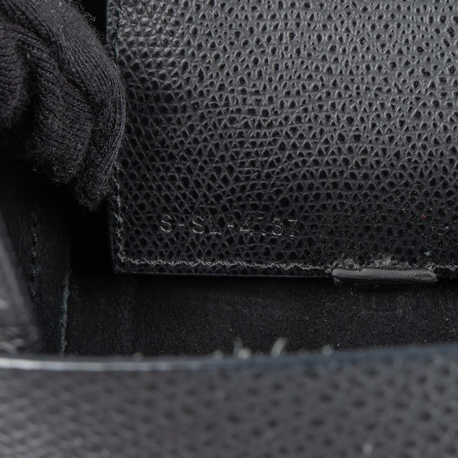 Céline Grained Calfskin Vertical Cabas Crossbody Handbag