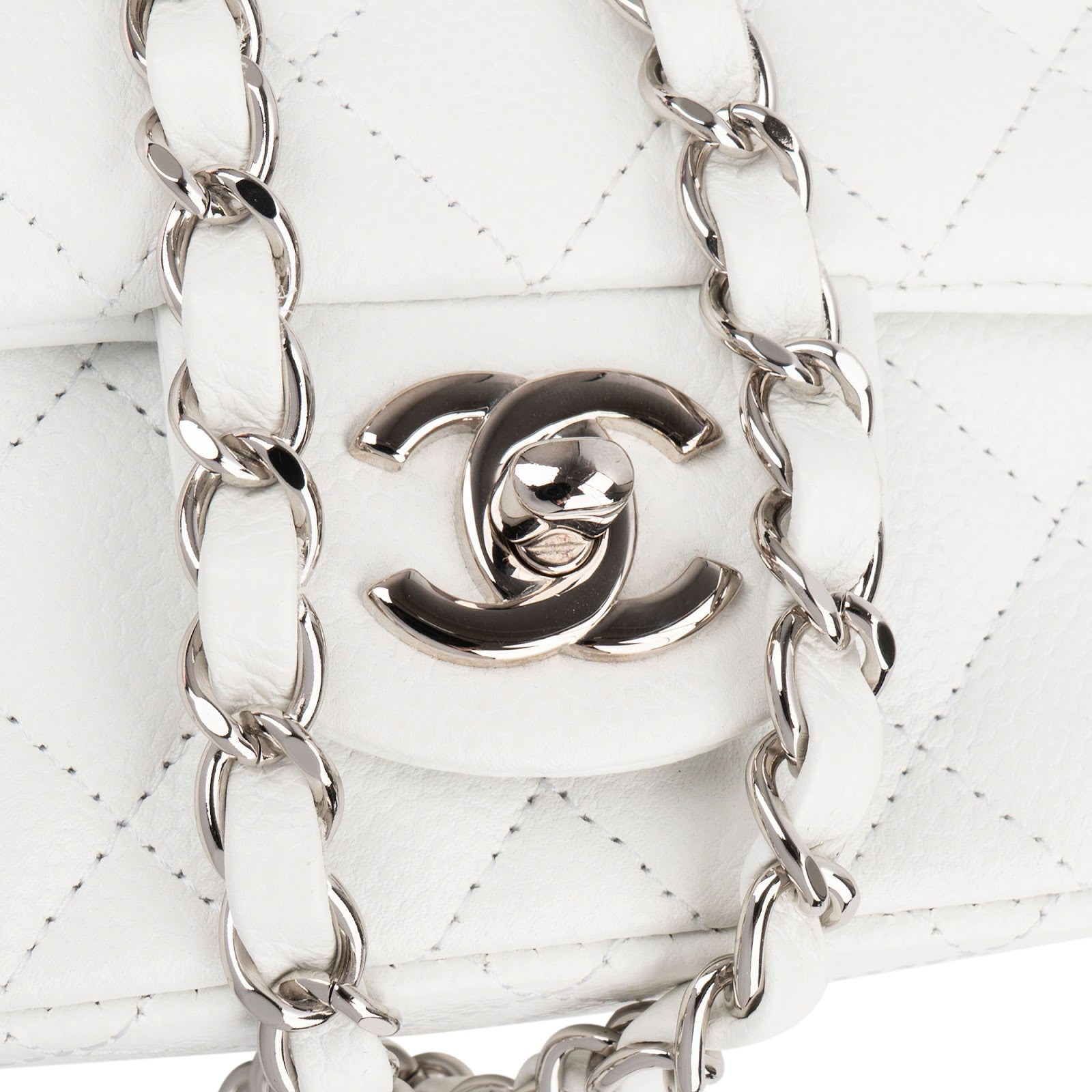 Chanel - Mini Square Single Flap Crossbody Bag