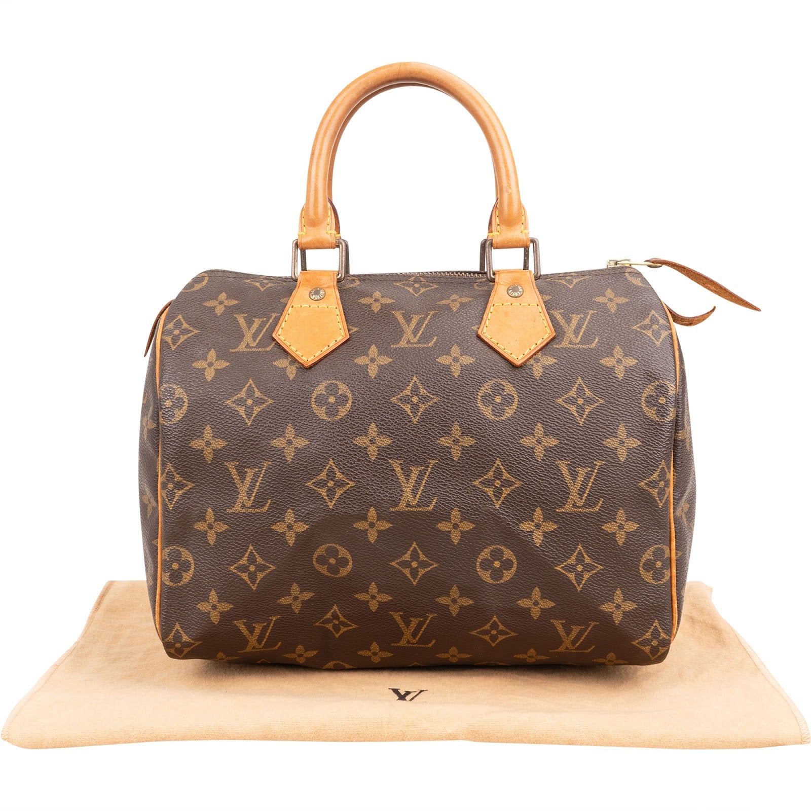 Louis Vuitton Monogram Canvas Speedy 25 Handbag