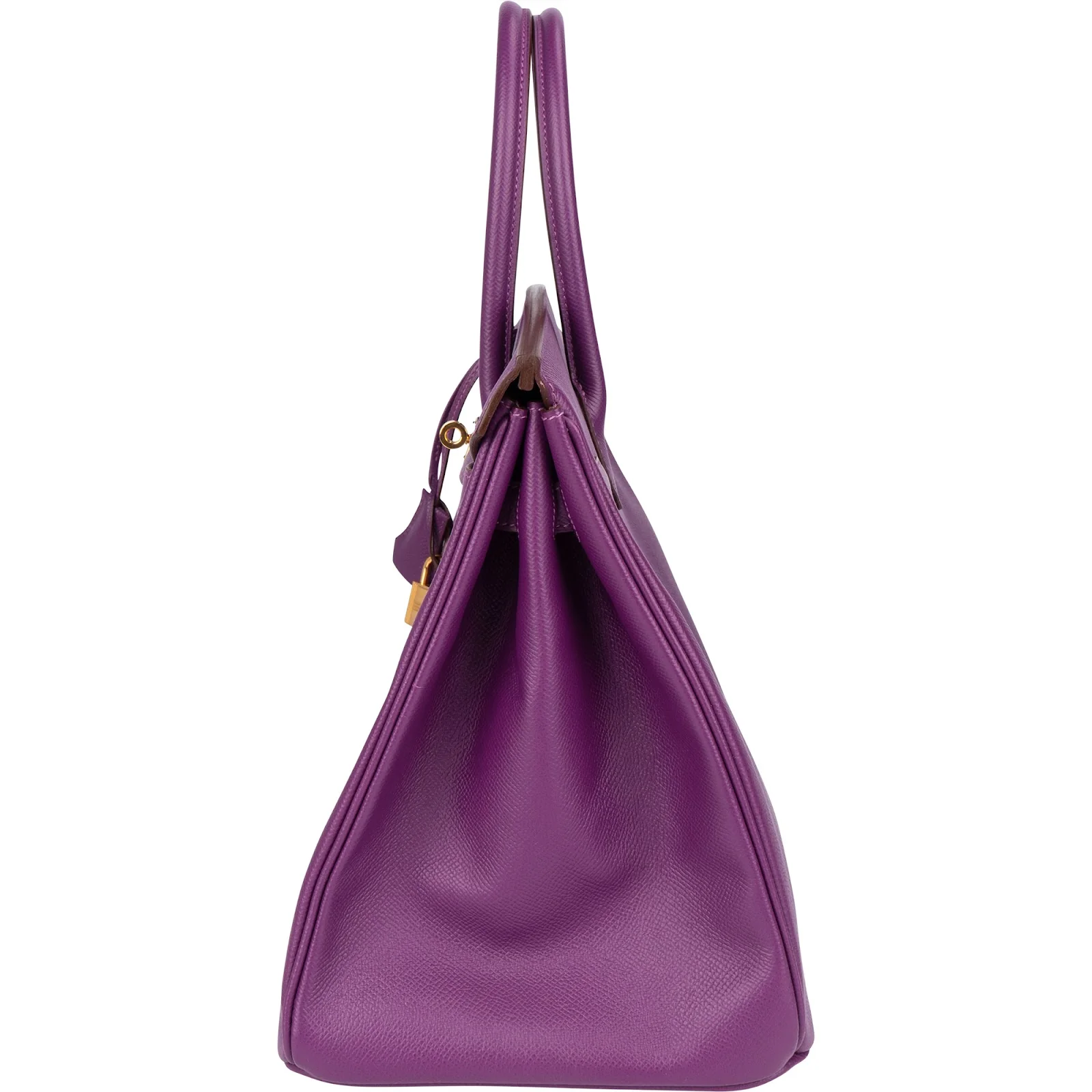 Hermès Violet Epsom Leather Birkin 35 Handbag