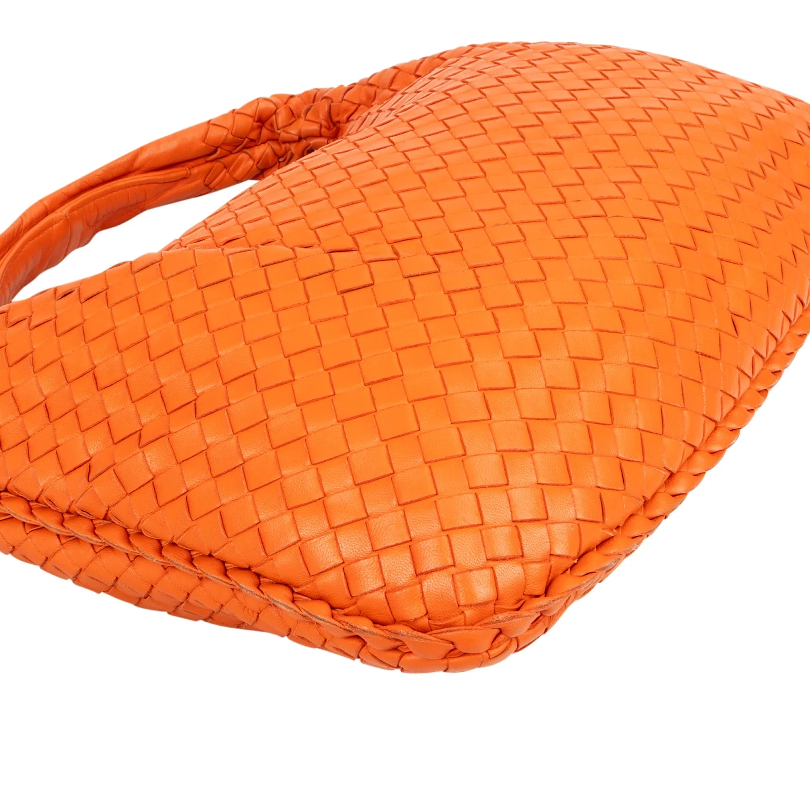 Bottega Veneta Intrecciato Leather Belly Hobo Shoulder Bag