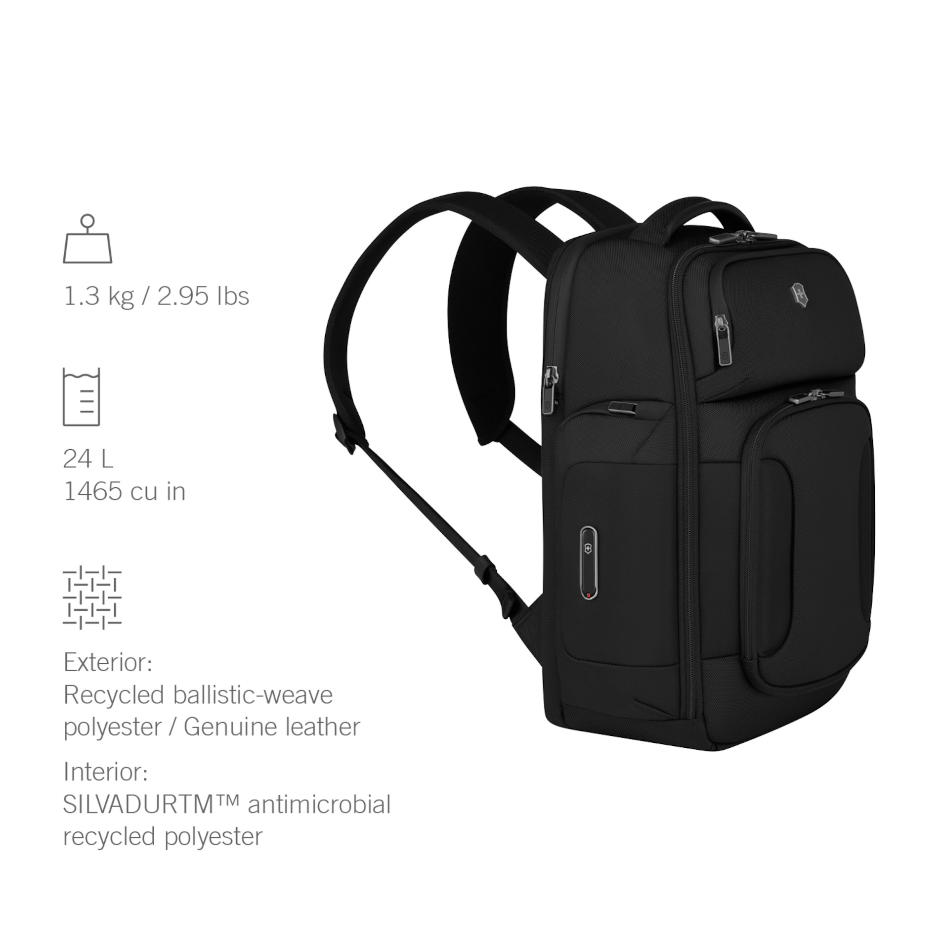 Werks Traveler 7.0 Deluxe Backpack - Black