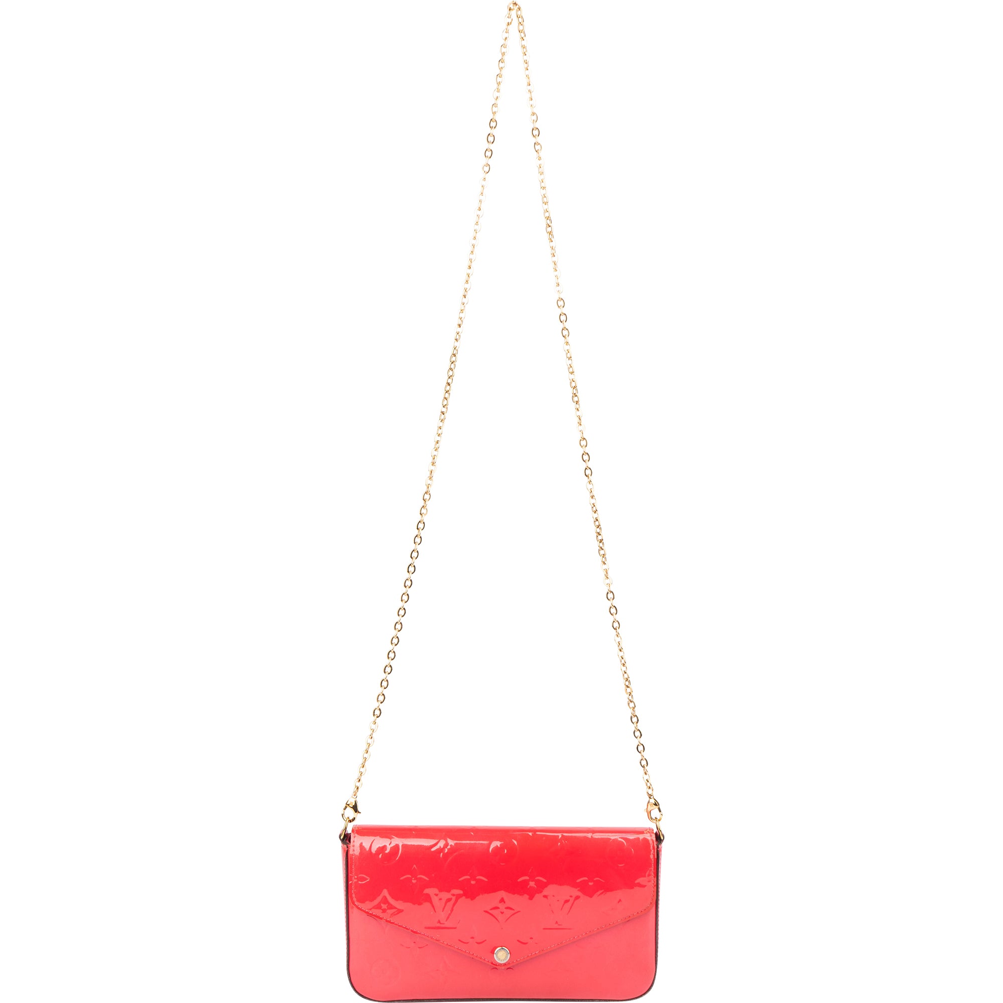 Louis Vuitton Vernis Monogram Felicie Crossbody Bag
