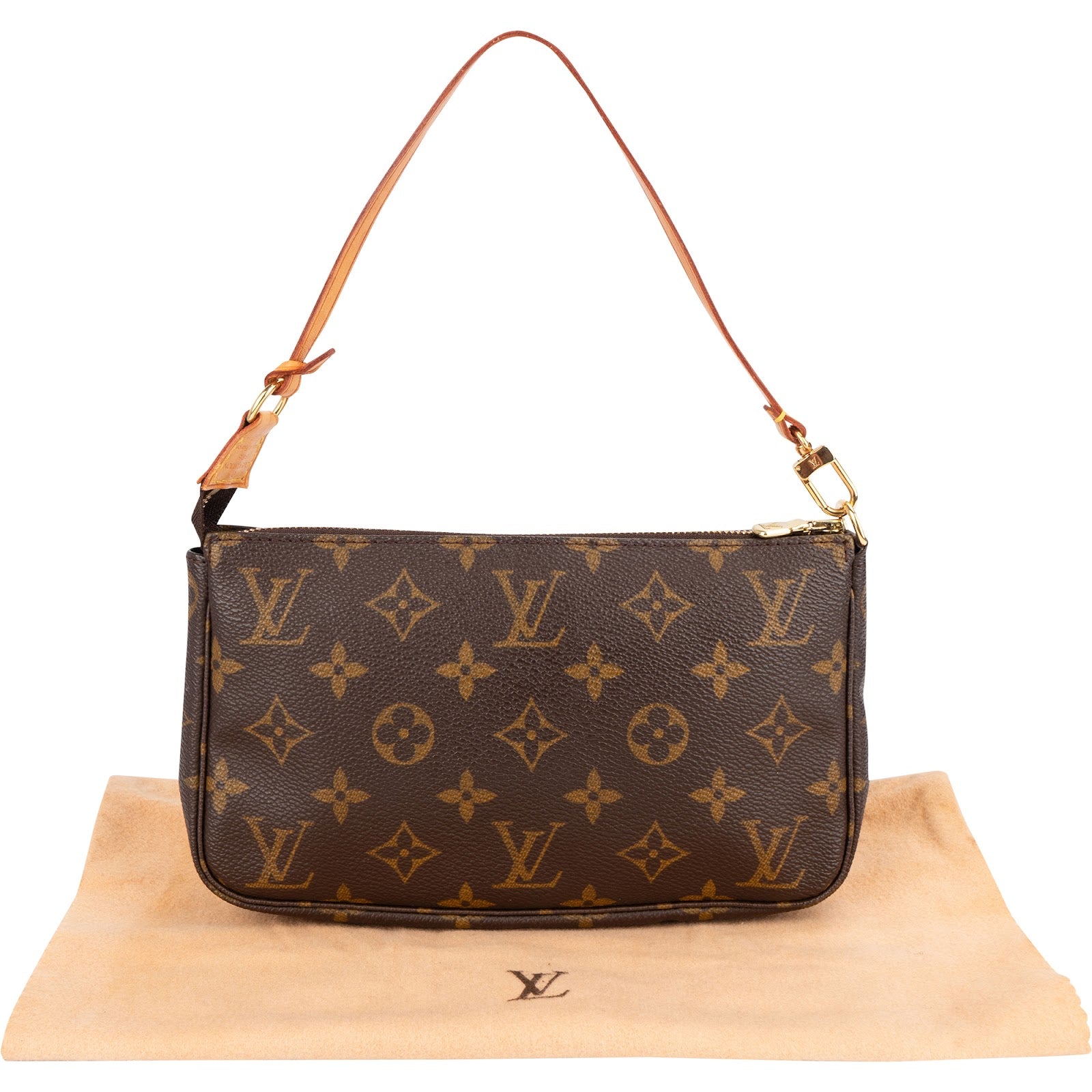 Louis Vuitton Monogram Canvas Pochette Accessoires Handbag