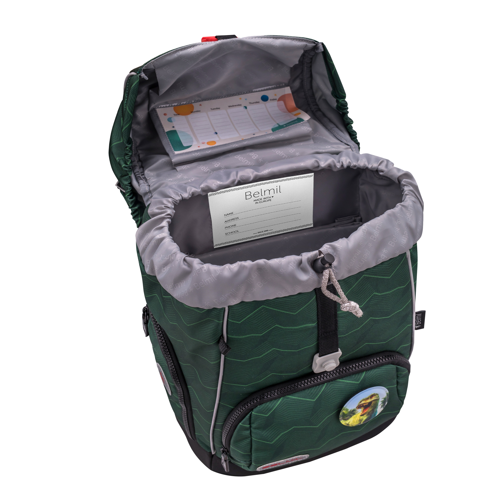 Comfy Plus Schulranzenset 5-teilig - Twist of Lime