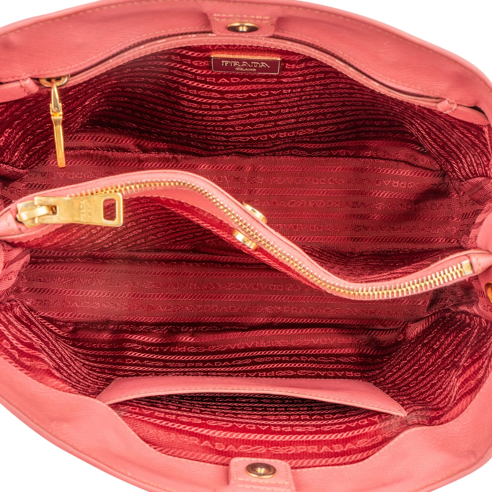 Prada Saffiano Leather Galleria Handbag