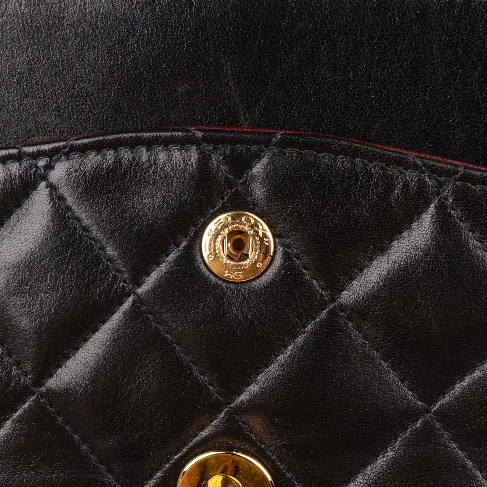 Chanel Quilted Lambskin 24K Gold Double Flap Shoulder Bag