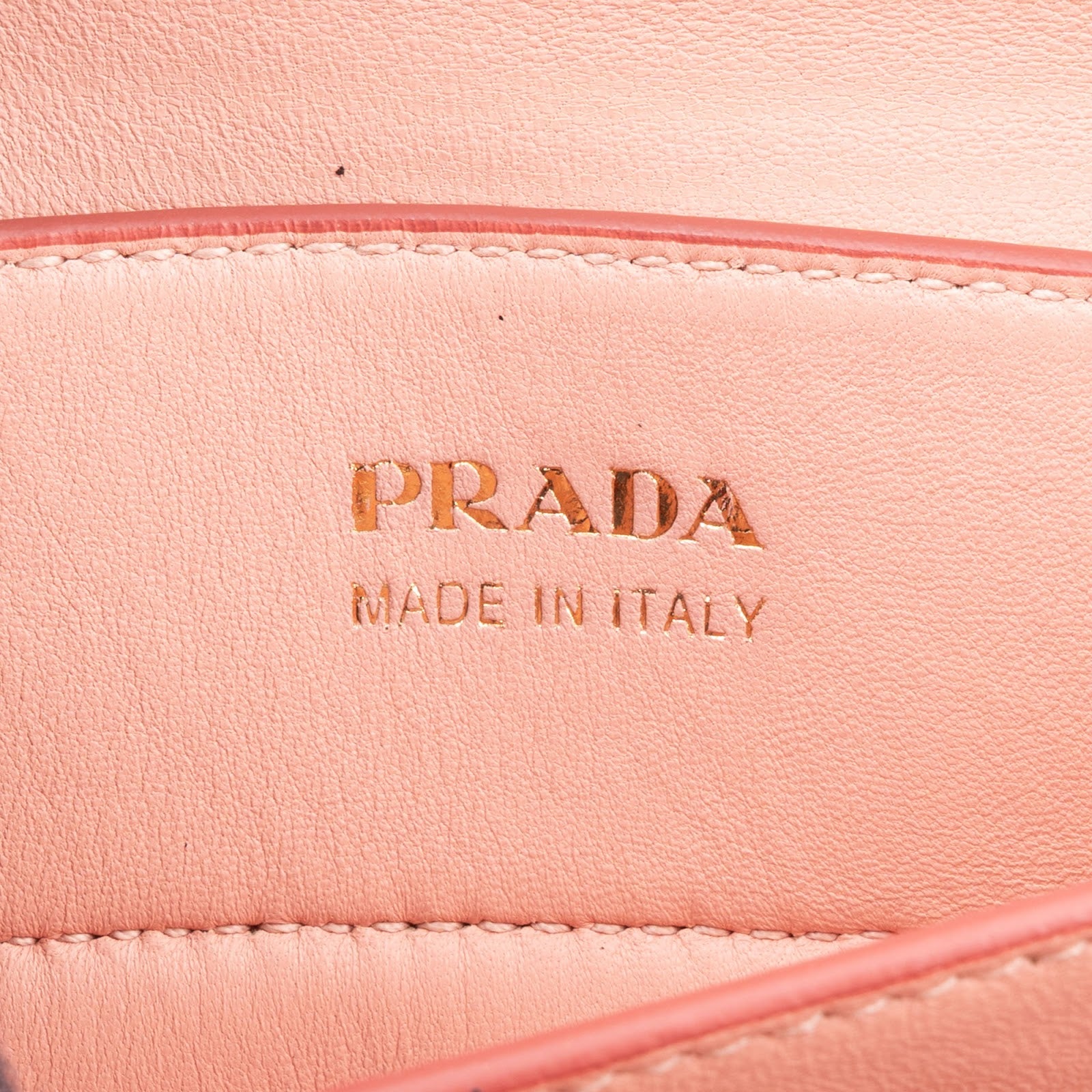 Prada - Roze Saffiano-handtas met dubbele riem