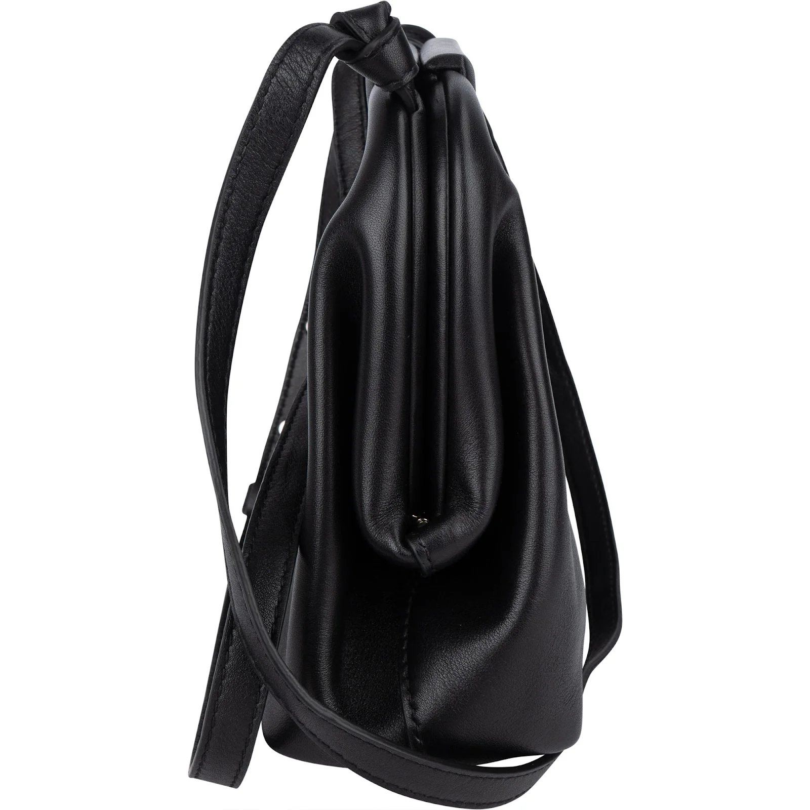 Bottega Veneta Leather Small The Point Handbag