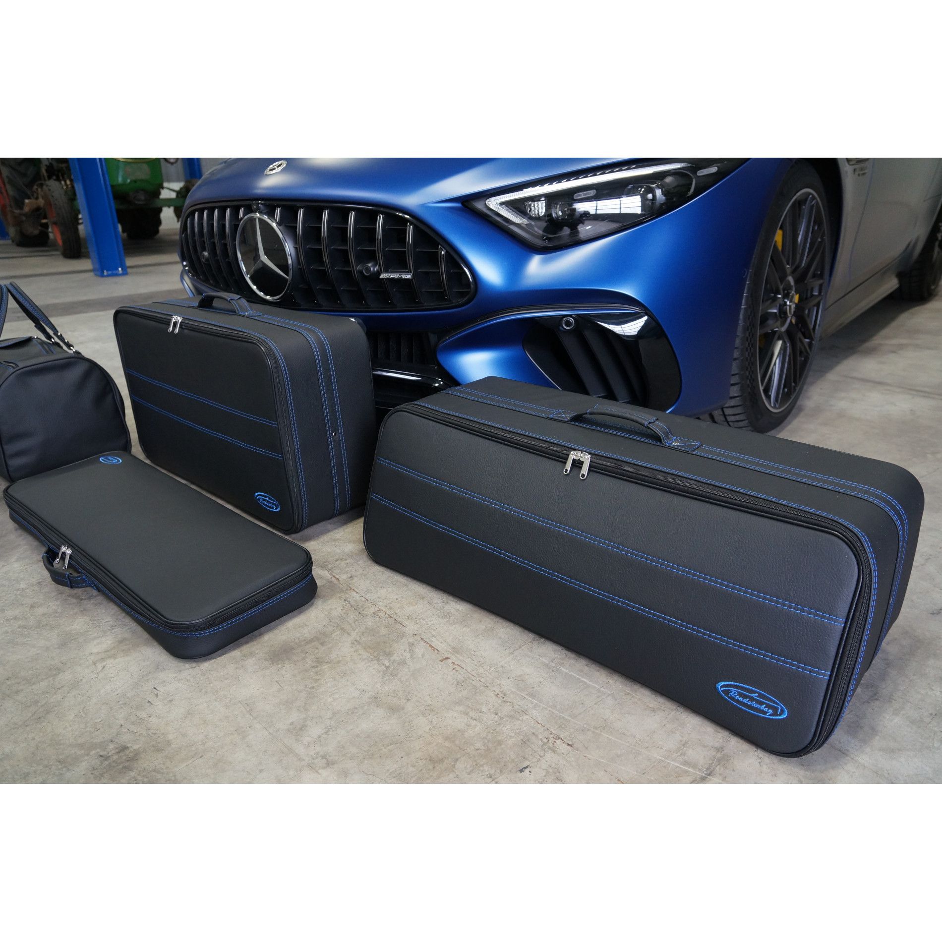 SL Roadster (R232) (mit großem Koffer) Kofferset Kofferraum 3-tlg.