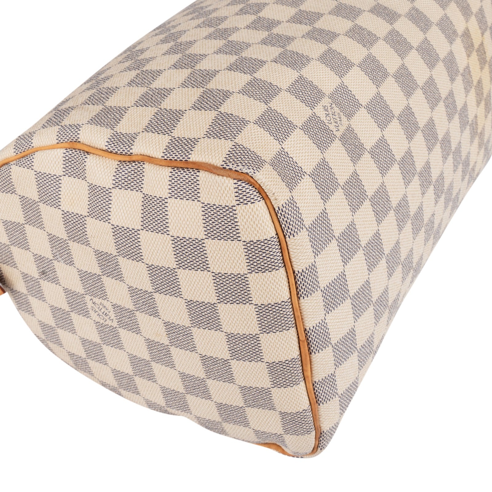 Louis Vuitton Monogram Damier Azur Speedy 30 Boston Bag