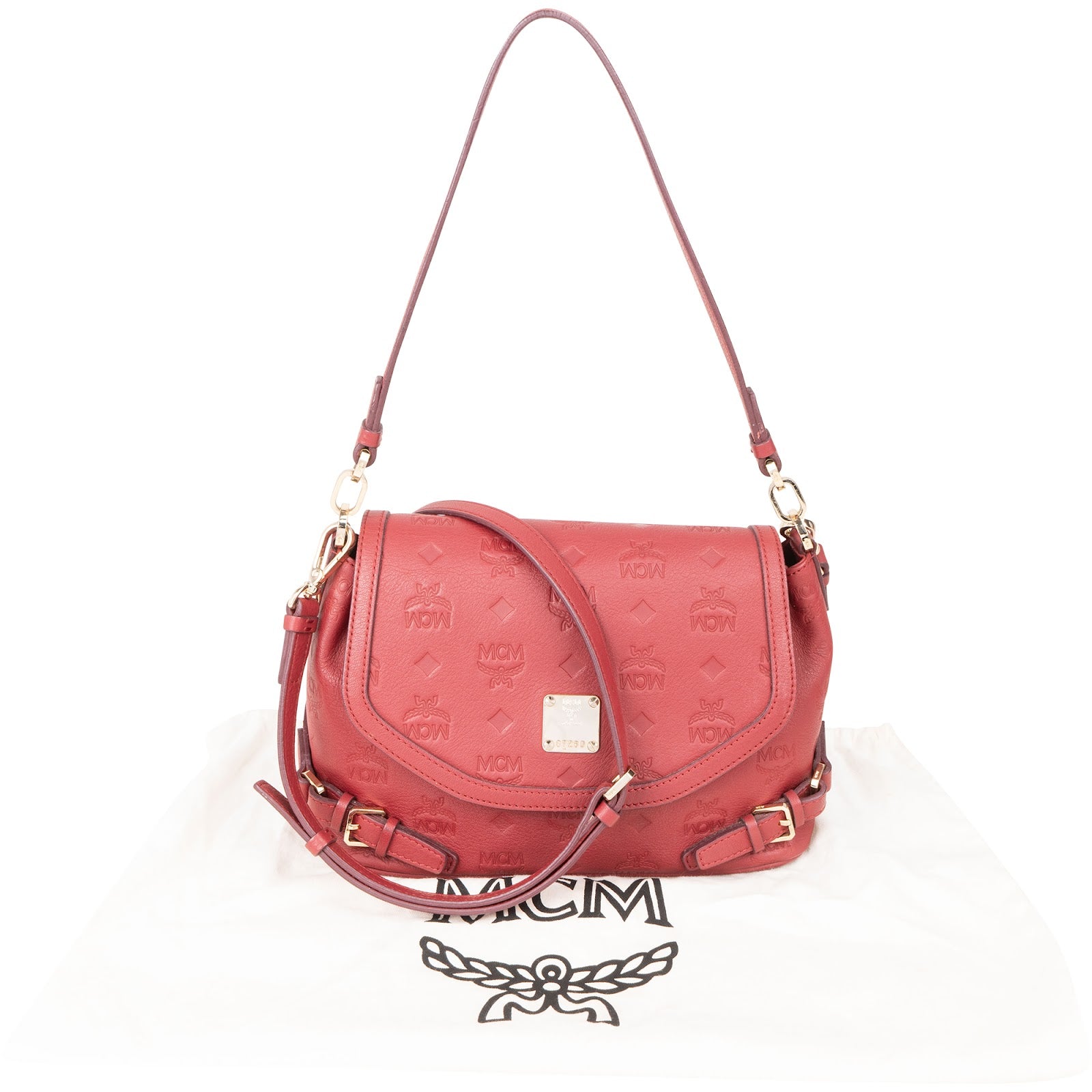 MCM - Patricia Saddle Crossbody Bag