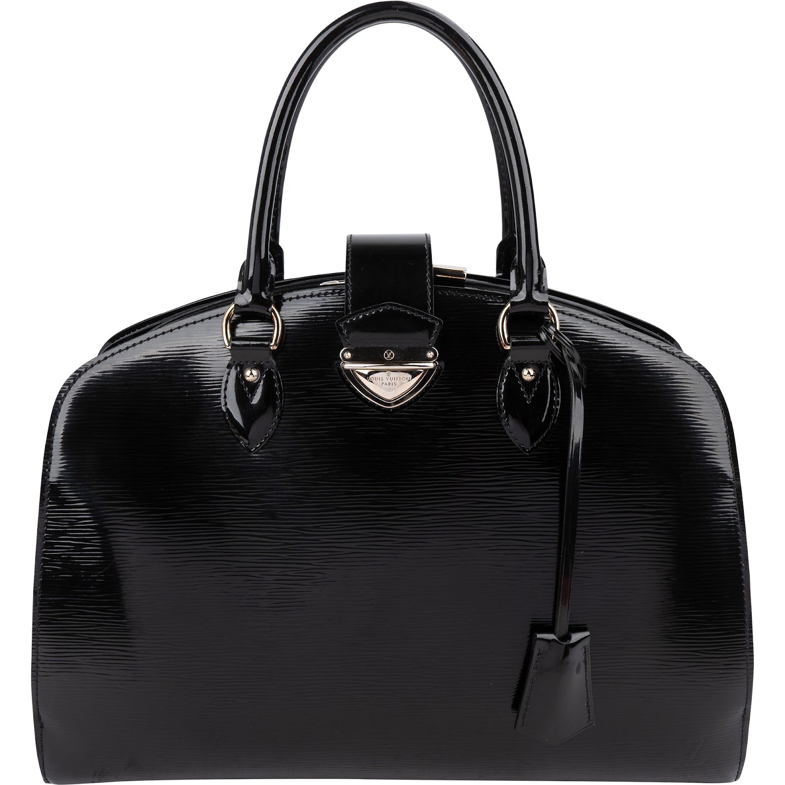 Louis Vuitton Noir Electric Epi Leather Pont-Neuf GM Handbag