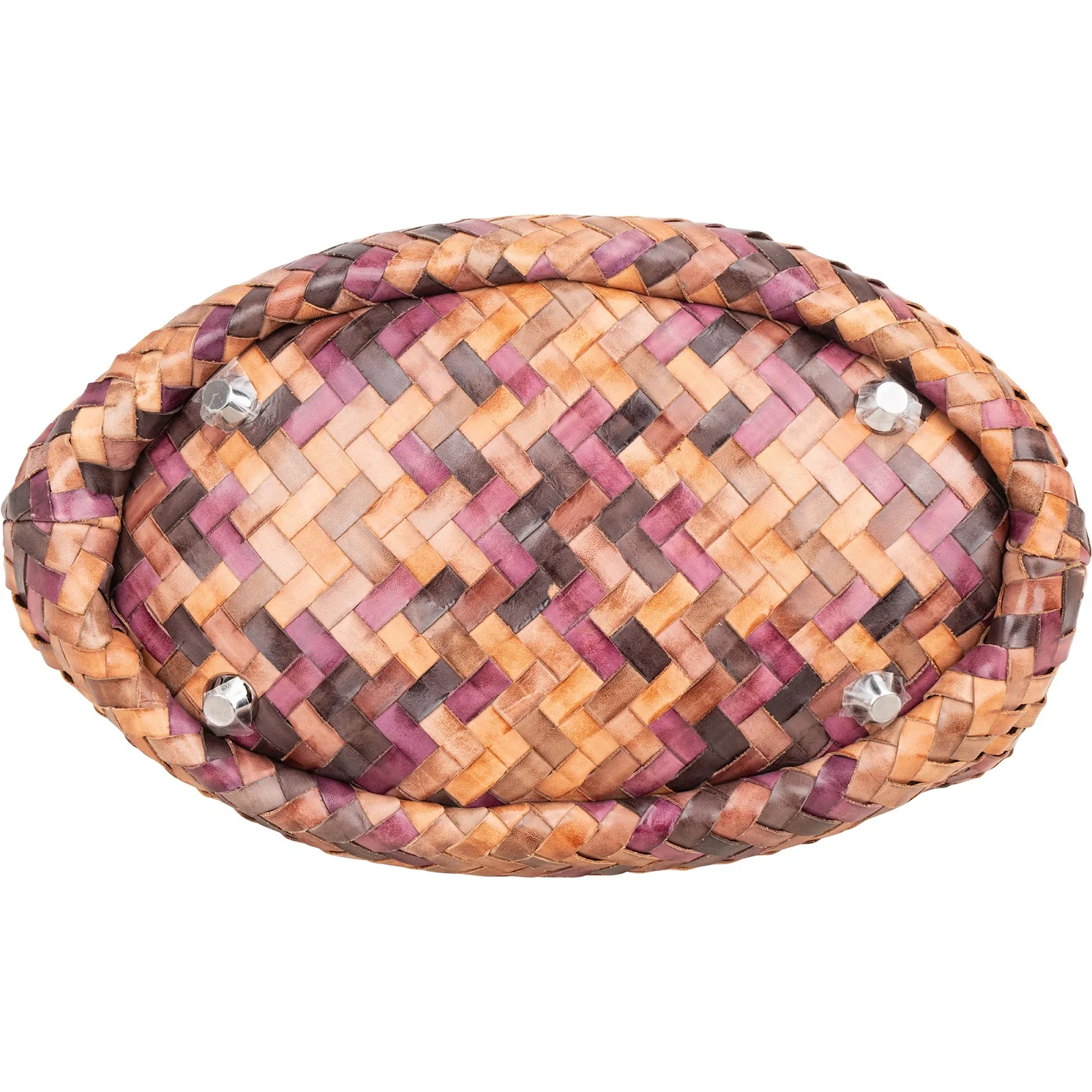 Miu Miu Intrecciato Multicolor Stone Handbag