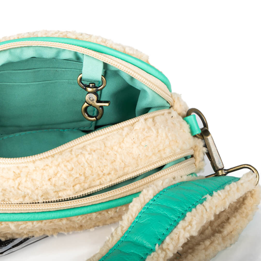 Walk the dog crossbody bag