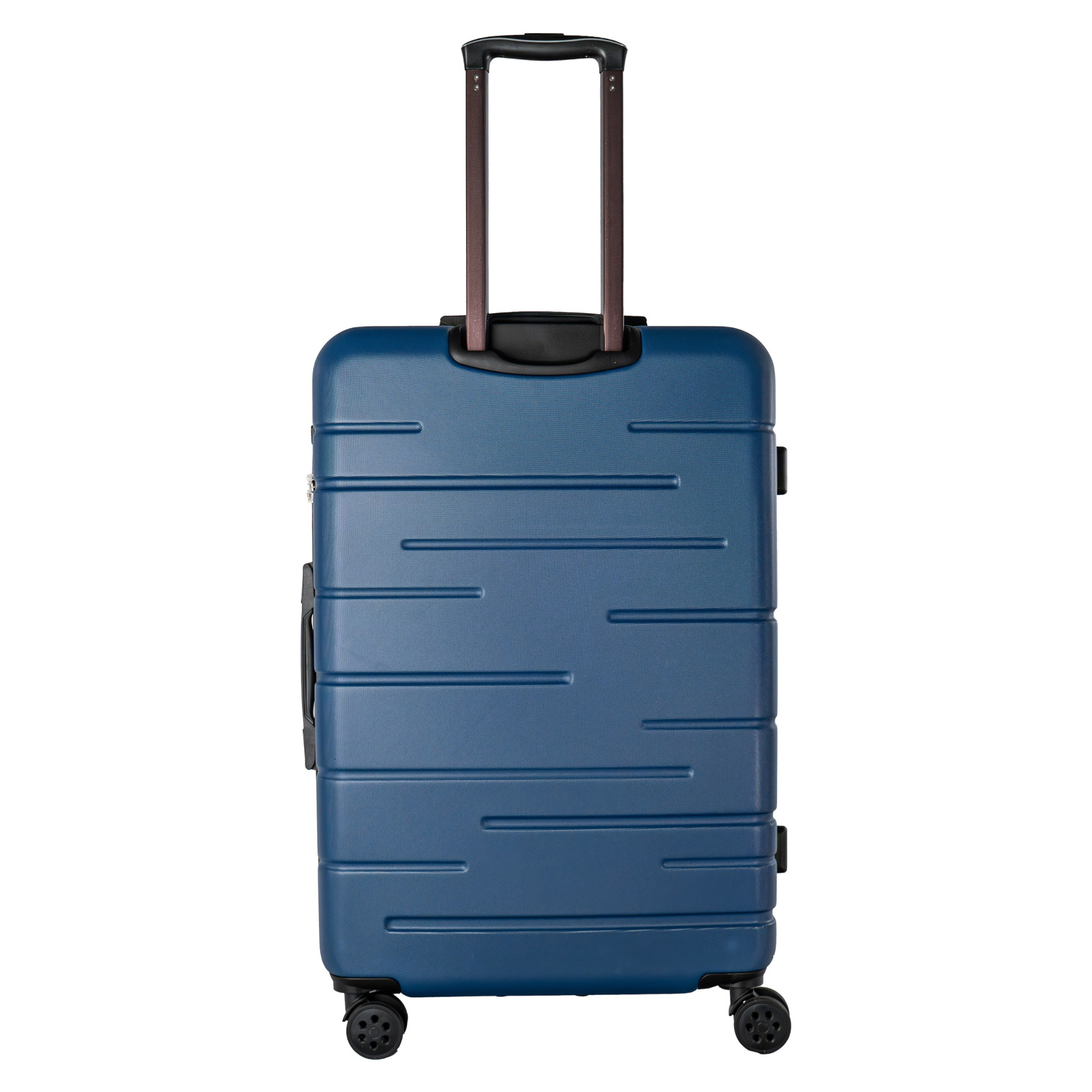 Stripes Trolley L (76 cm) Erweiterbar- DK Blue