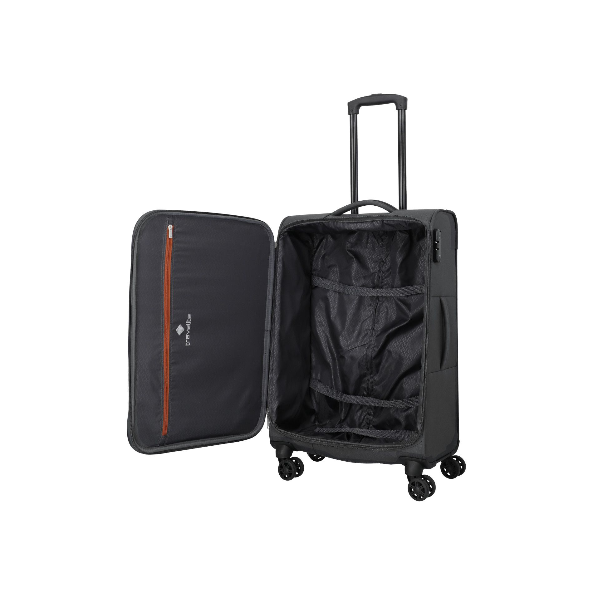 PRIEGO 3-tlg. Trolleyset L/M/S - Anthracite