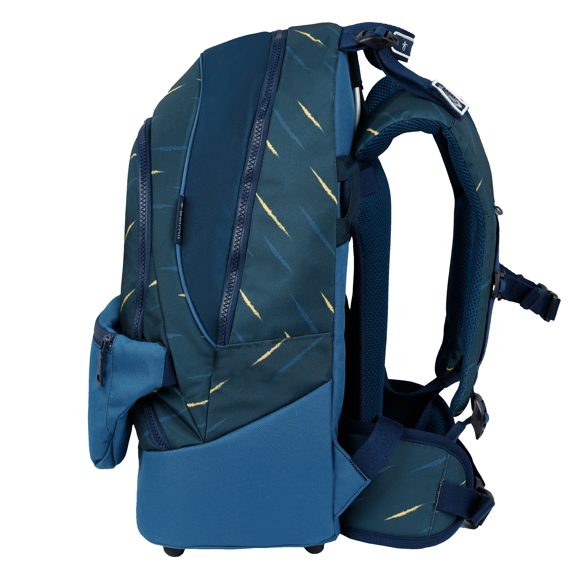 2-IN-1 Schultasche & Gürteltasche 2-teilig - Orion Blue