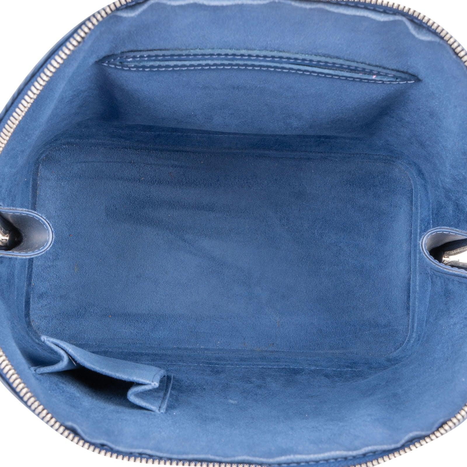 Louis Vuitton Blue Epi Leather Alma PM Handbag