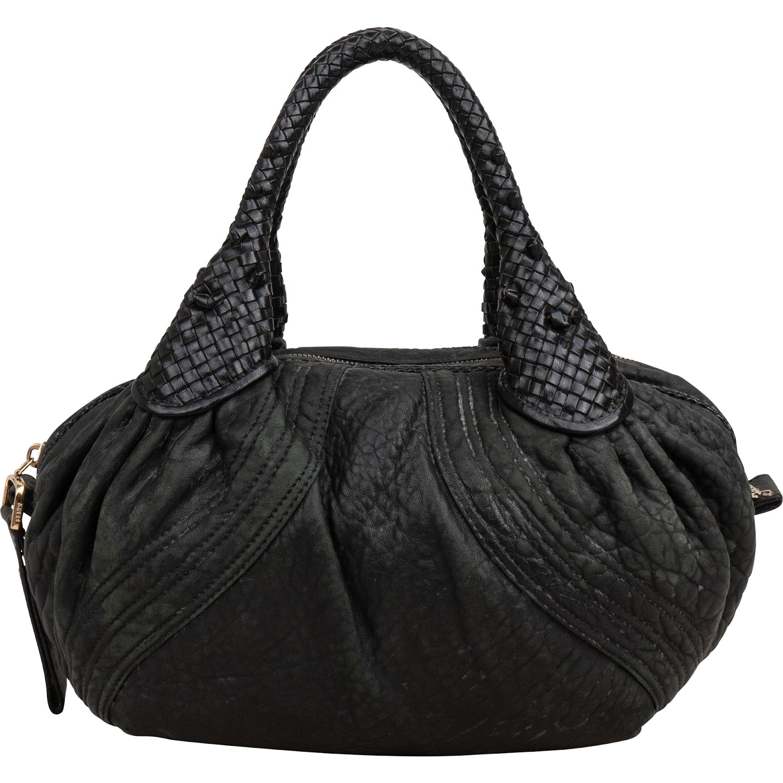 Fendi Leather Spy Bag Handbag