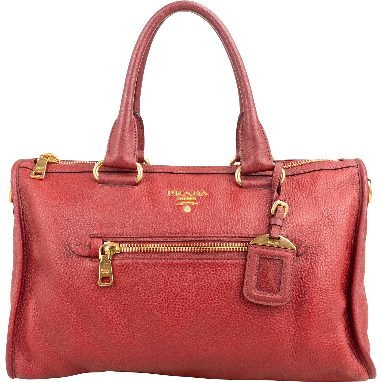Prada – Vitello Daino City Satchel handtas