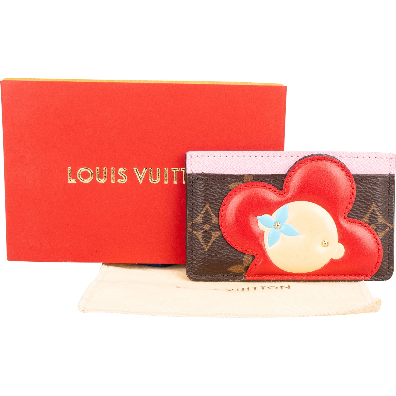 Louis Vuitton Monogram Canvas Vivienne Flower Kartenetui