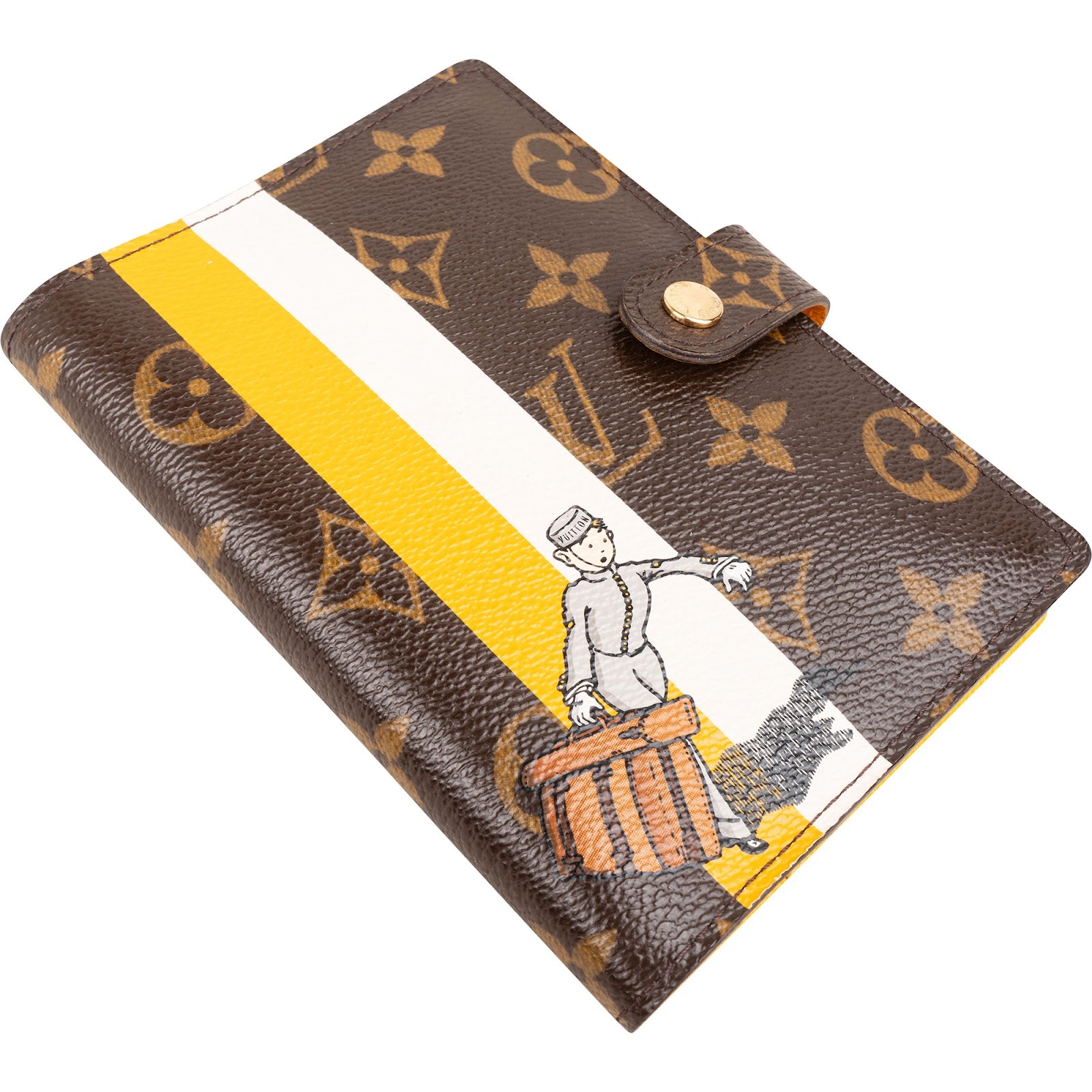 Louis Vuitton Monogram Canvas Limited Edition Illustre Groom Agenda PM Organiser