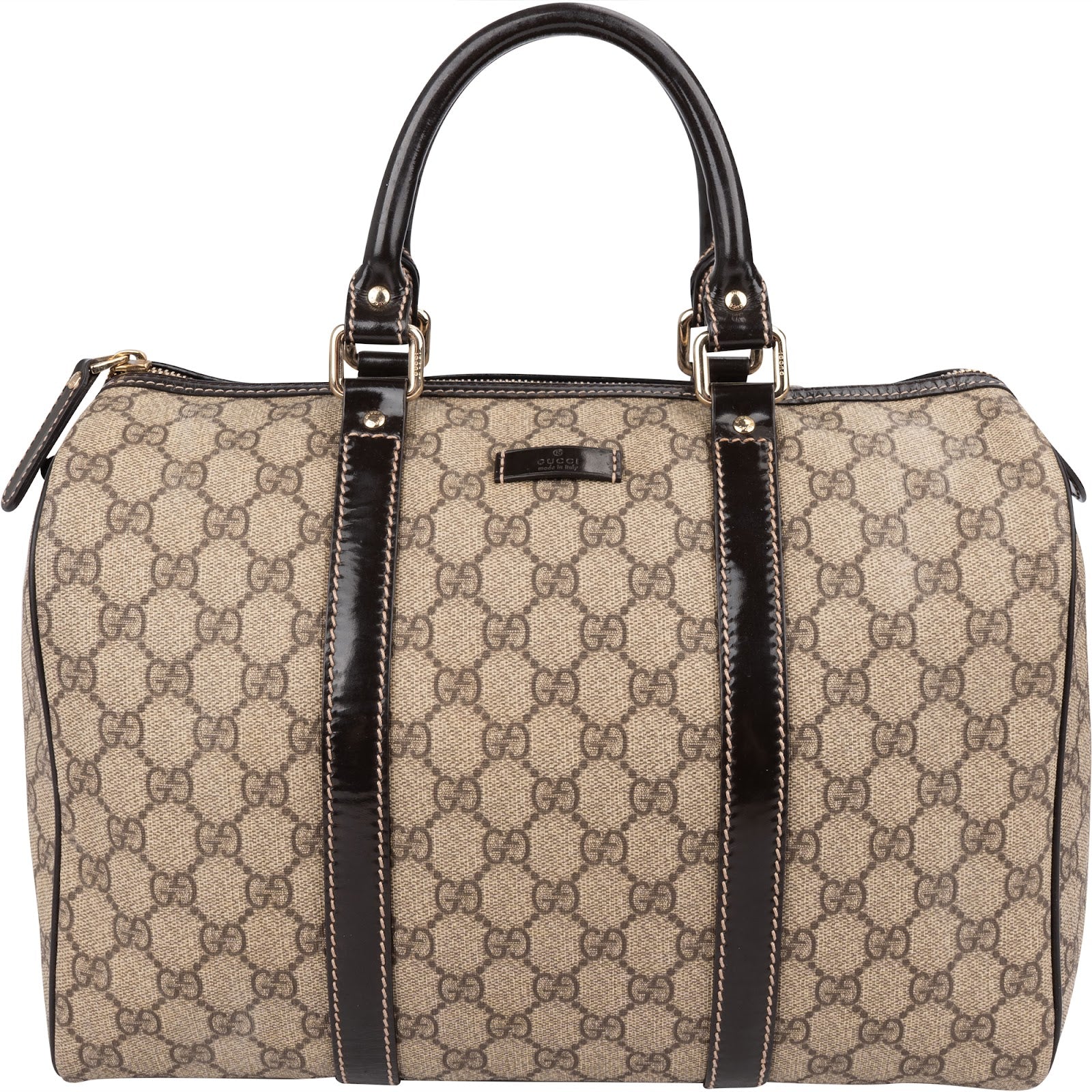 Gucci Monogram GG Supreme Canvas Joy Boston Bag