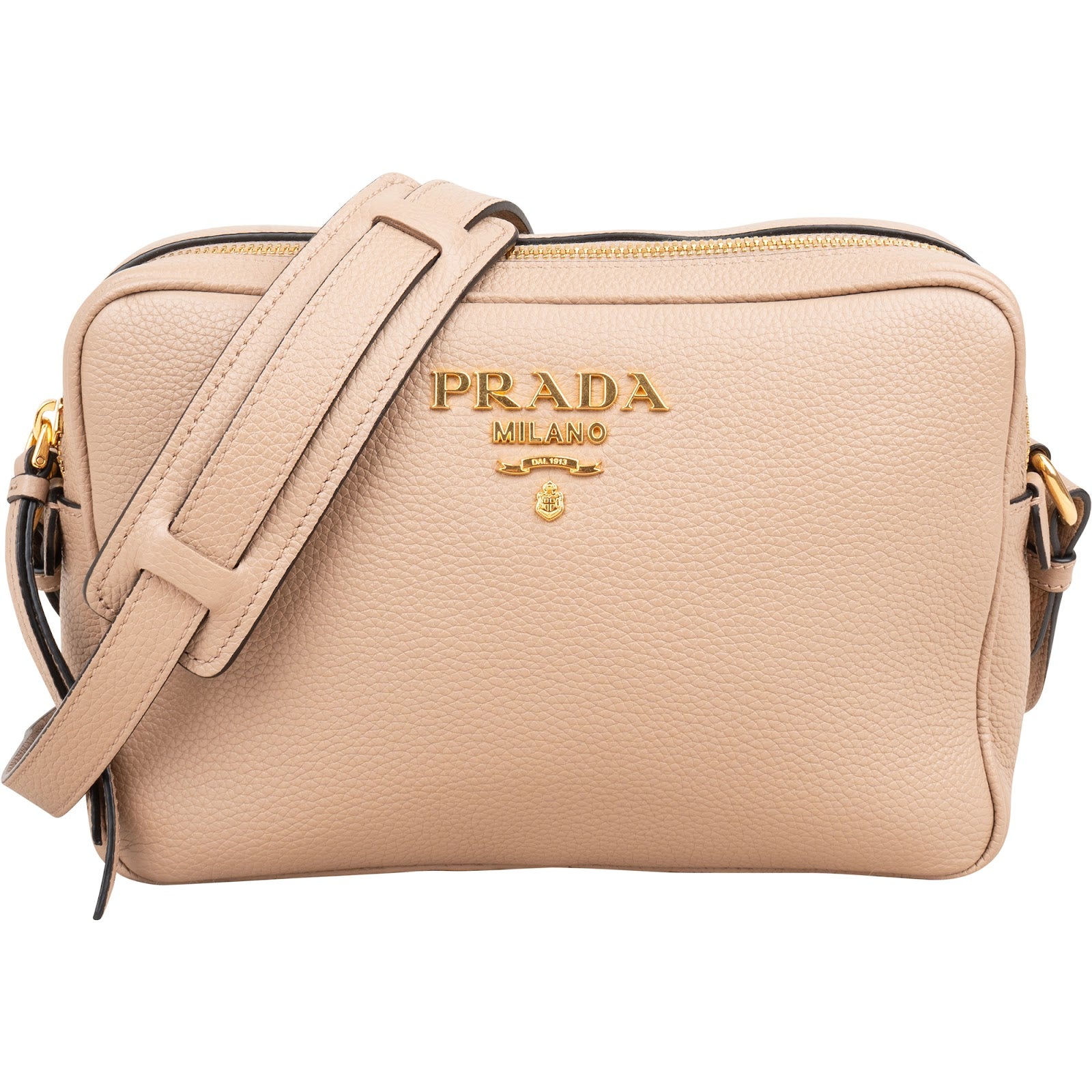 Prada Vitello Daino Leather Camera Bag