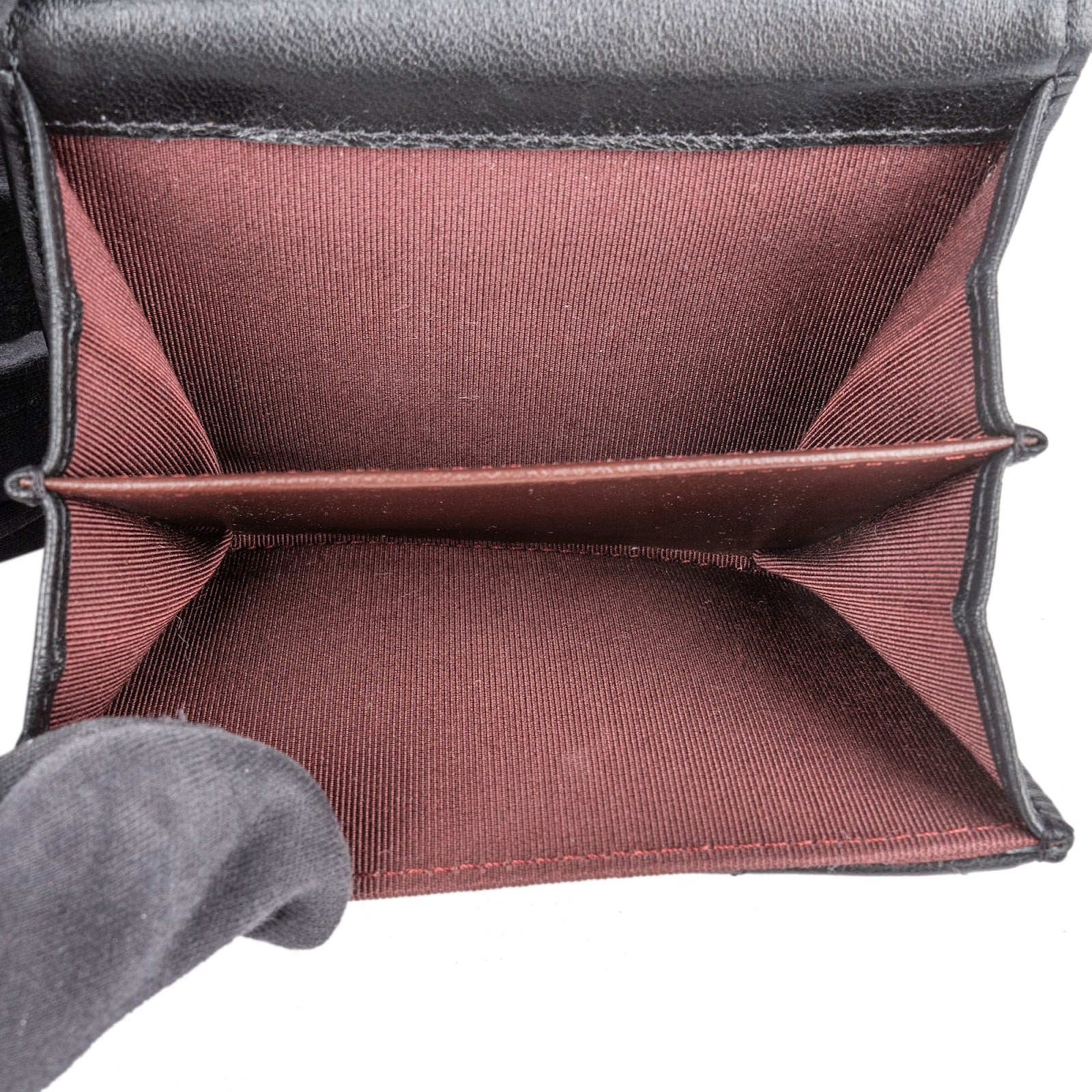 Chanel Quilted Lambskin CC Single Flap Wallet on Chain