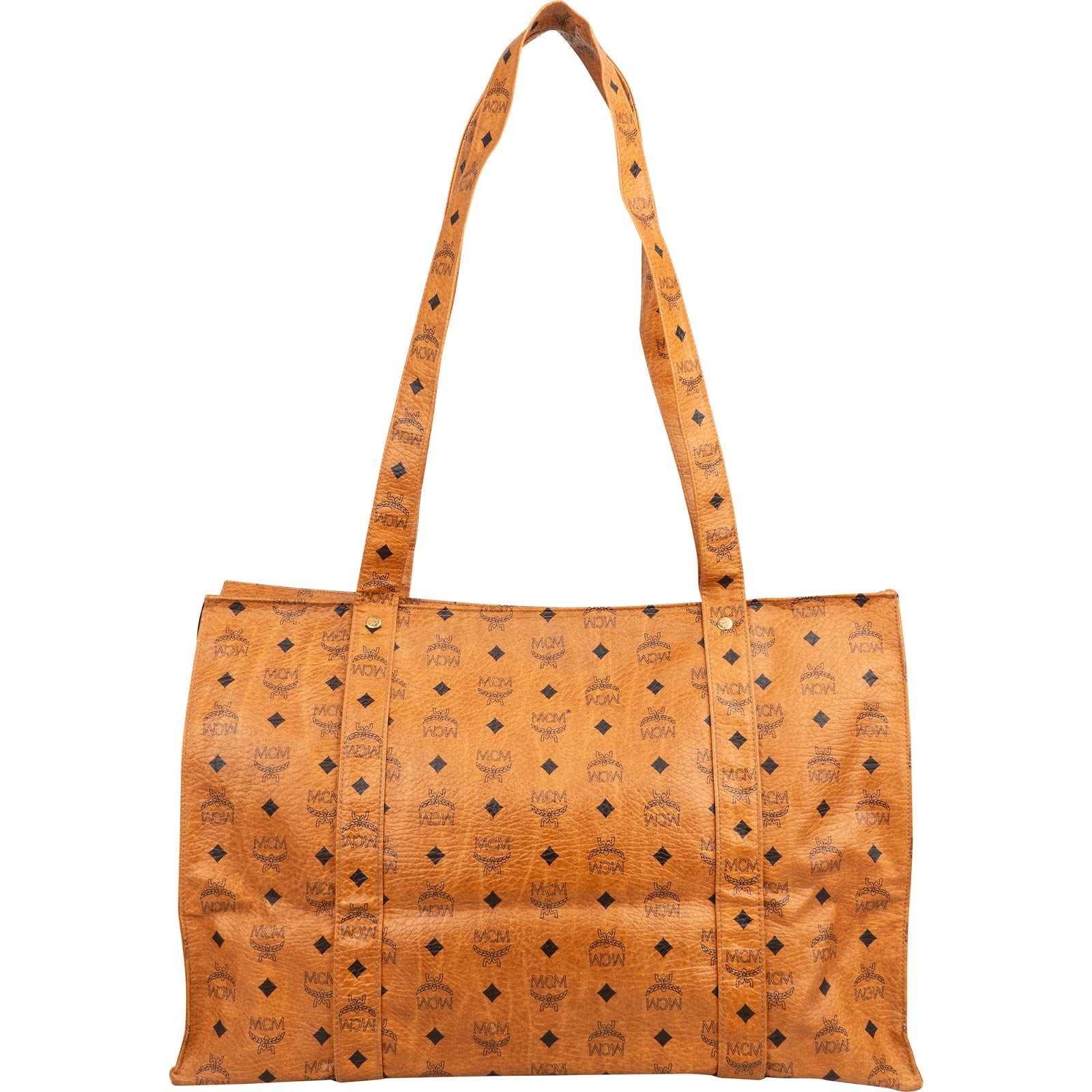 MCM Monogram Visetos XL Shopper