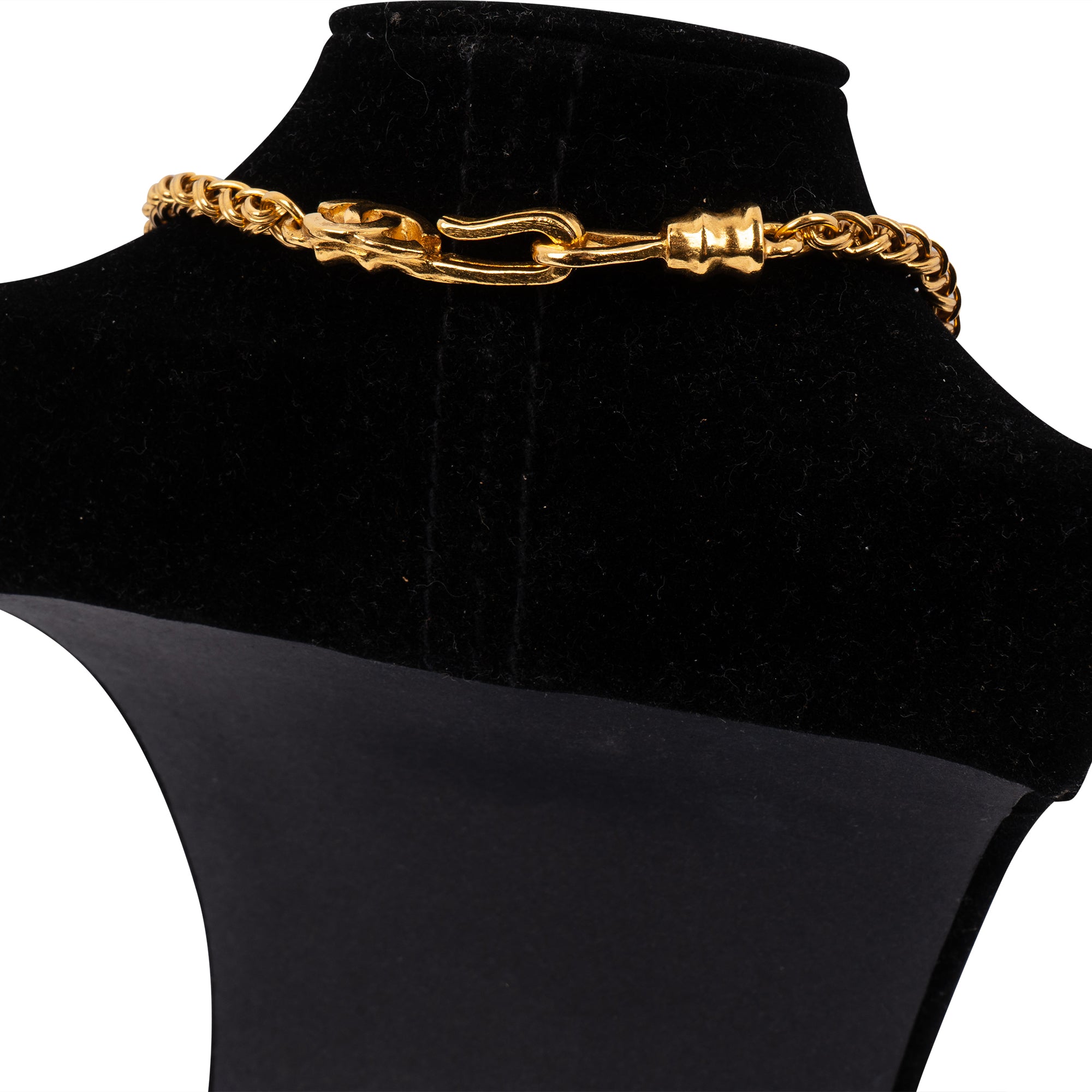 Chanel Golden CC Longo Necklace