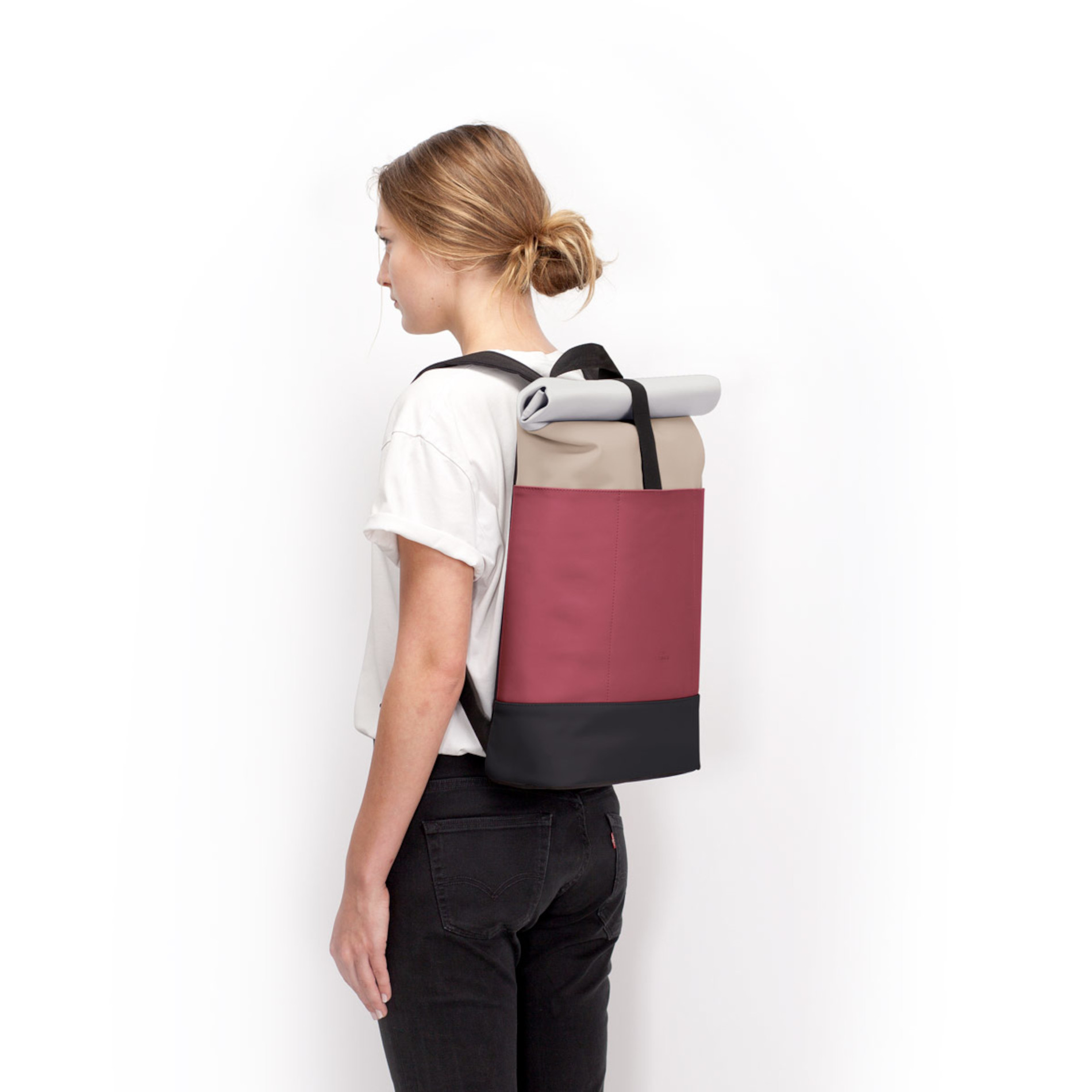 Hajo Medium Lotus Infinity - Sand-Burgundy