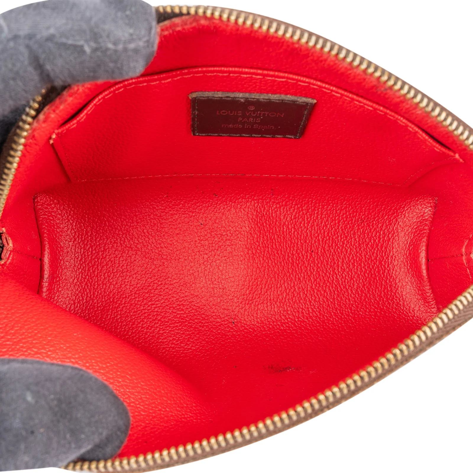 Louis Vuitton Monogram Damier Ebene Canvas Cosmetique Pouch