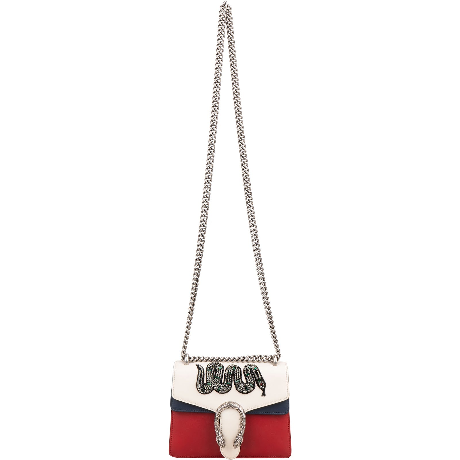 GUCCI - Dionysus Crystal Snake kleine schoudertas