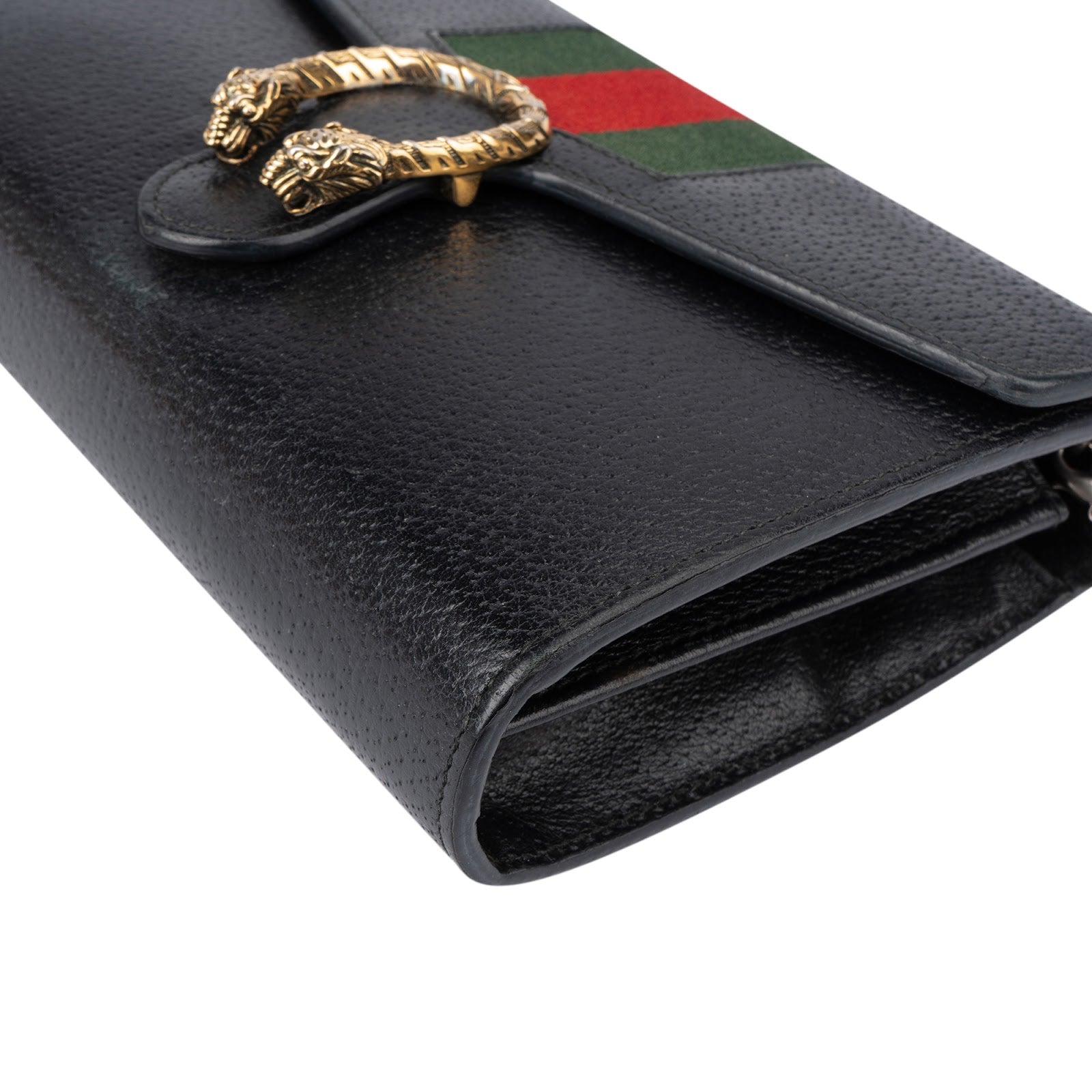 Gucci – Dionysus Web Stripe Wallet on Chain