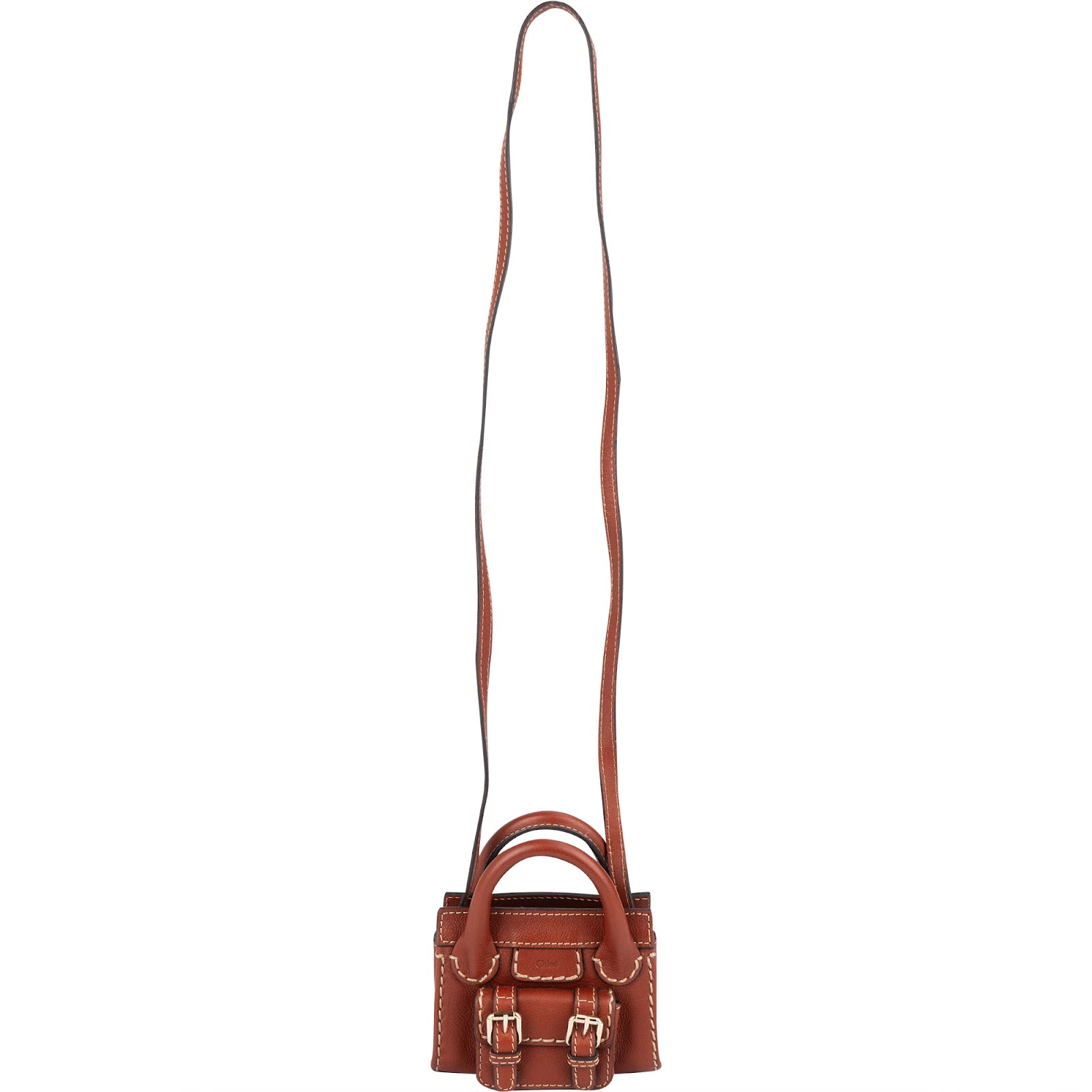 Chloé Leather Nano Edith Crossbody Handbag