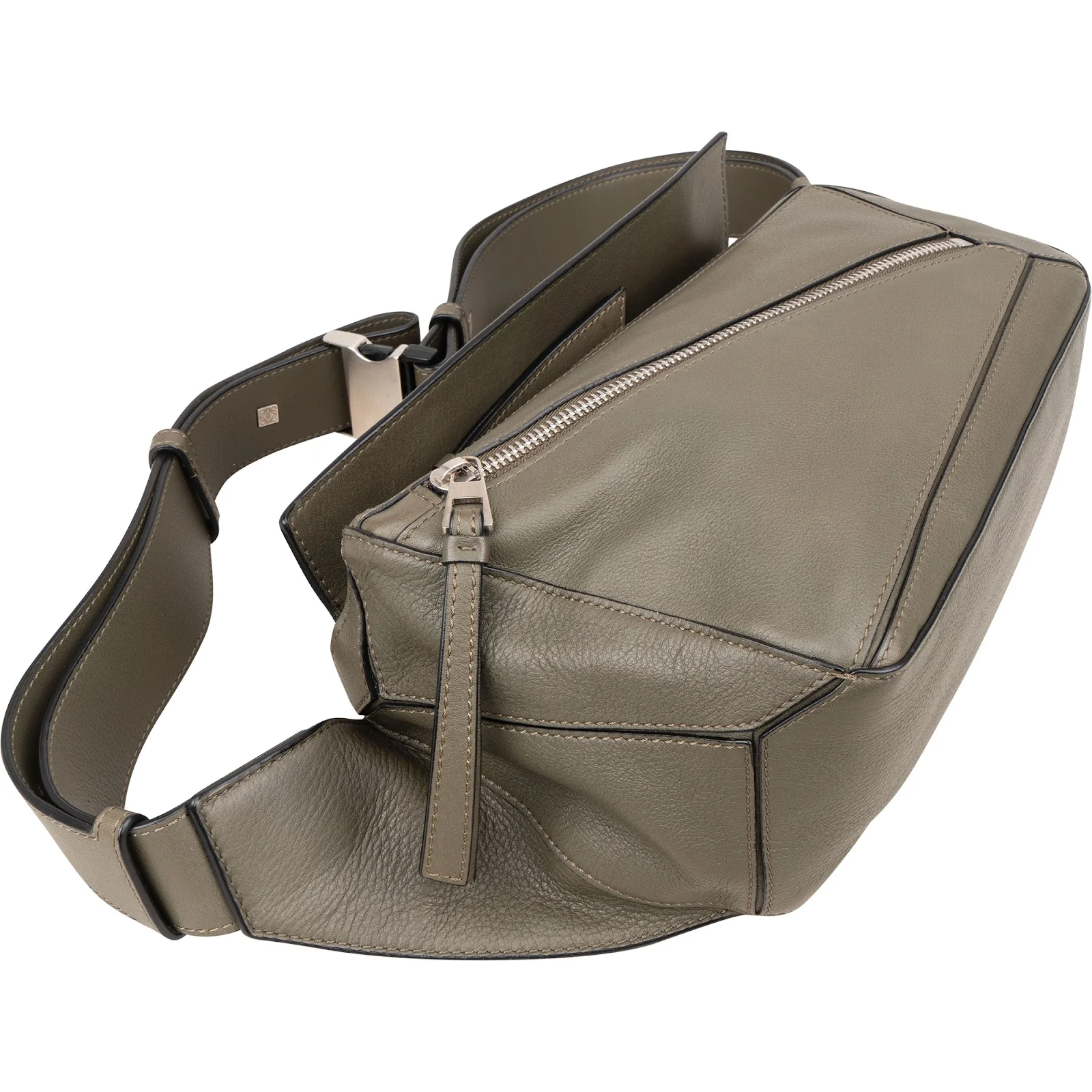 Loewe Grained Calfskin Small Puzzle Bumbag Crossbody Bag