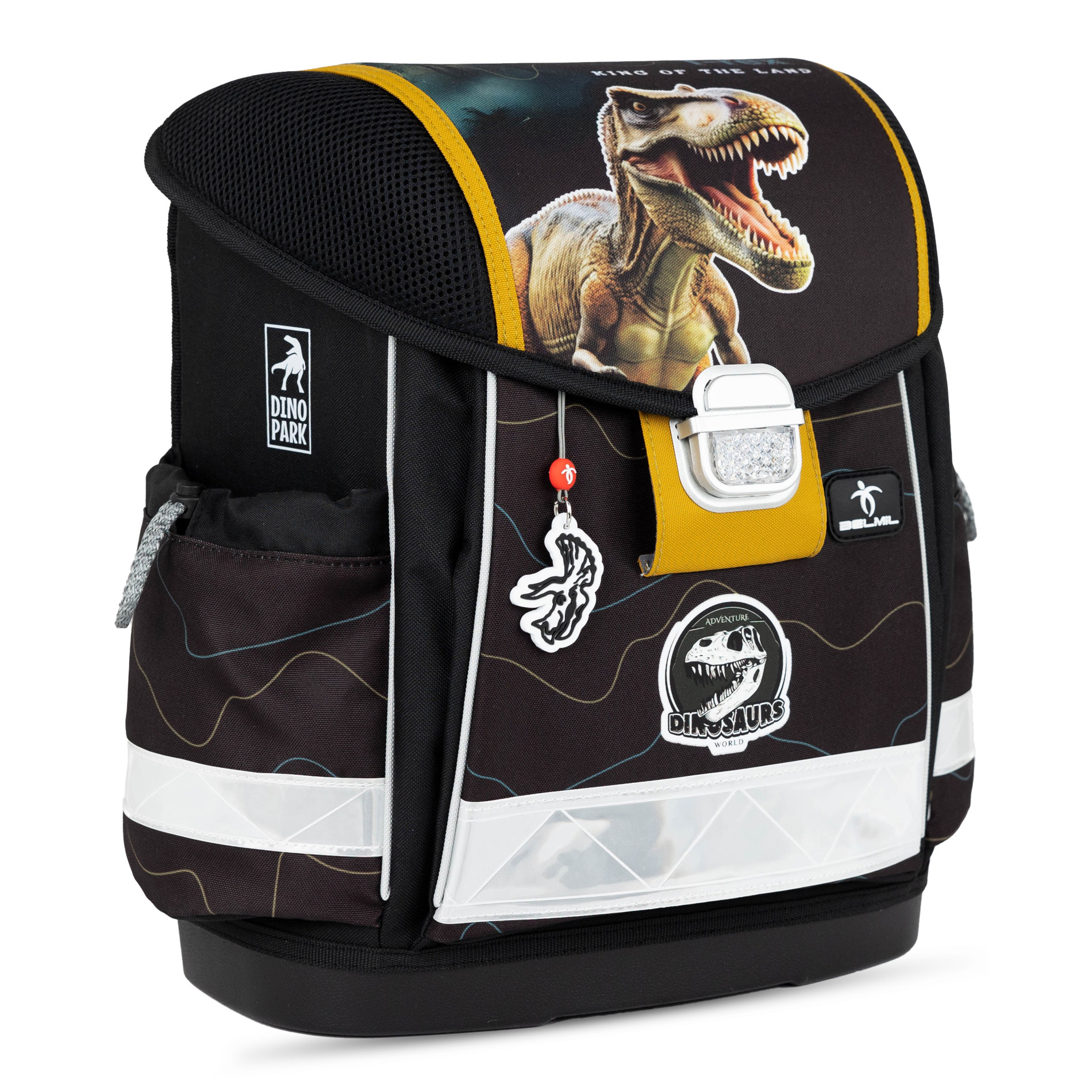 Belmil Classy ergonomisches Schulranzen-Set 4-teilig "Roar Storm"