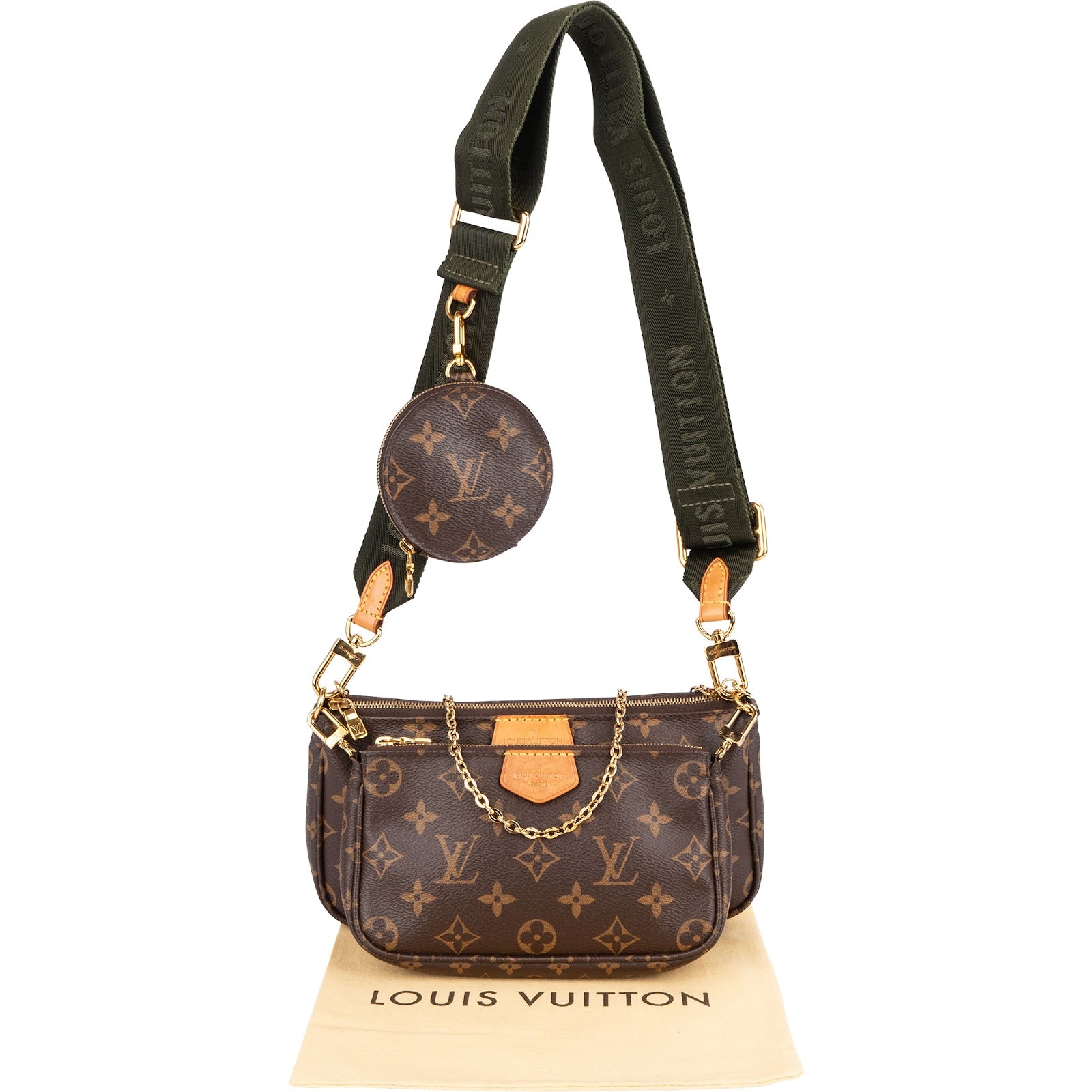 Louis Vuitton Monogram Canvas Multi Pochette Accessoires Crossbody Bag