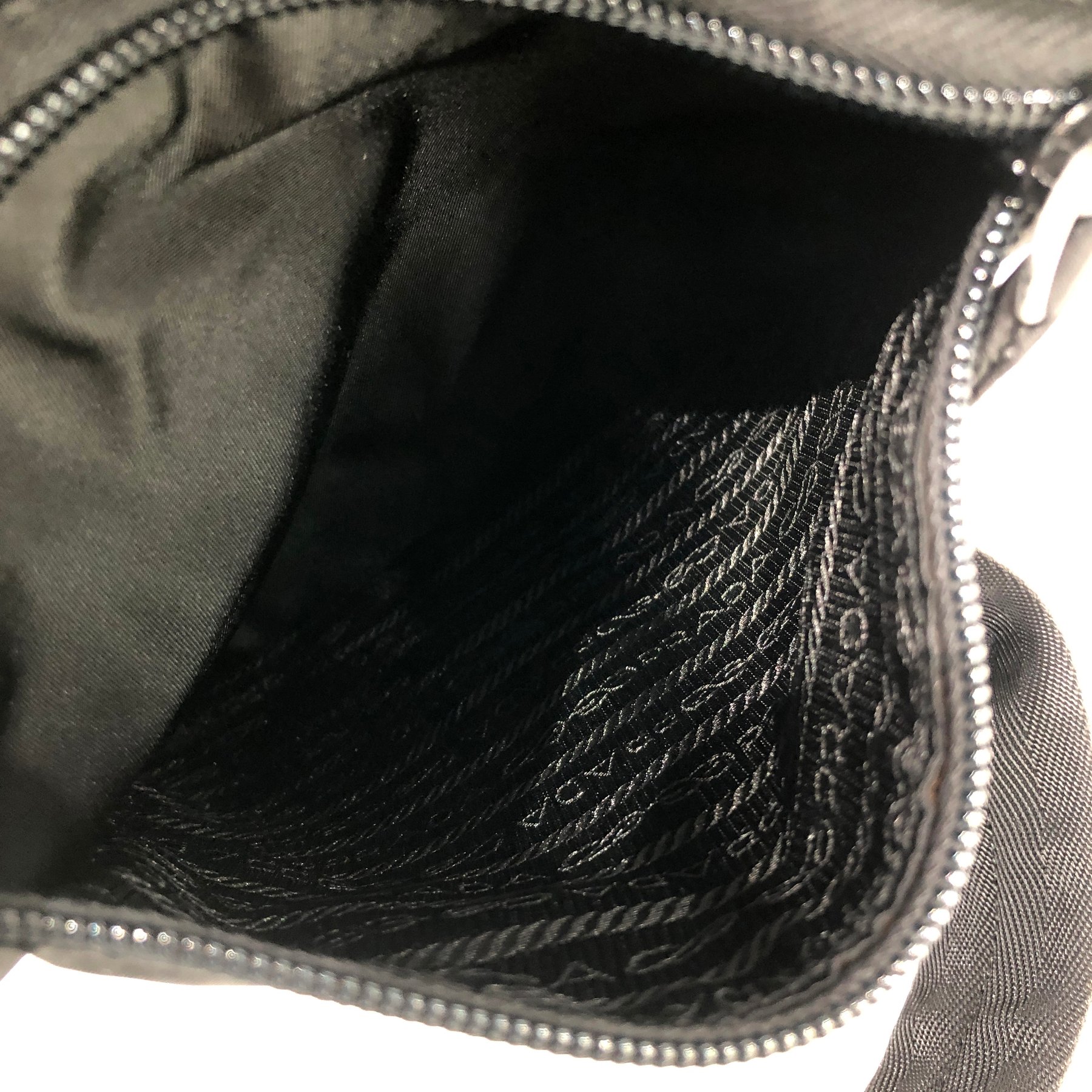 Prada - Triangular Plate Mini - Schultertasche