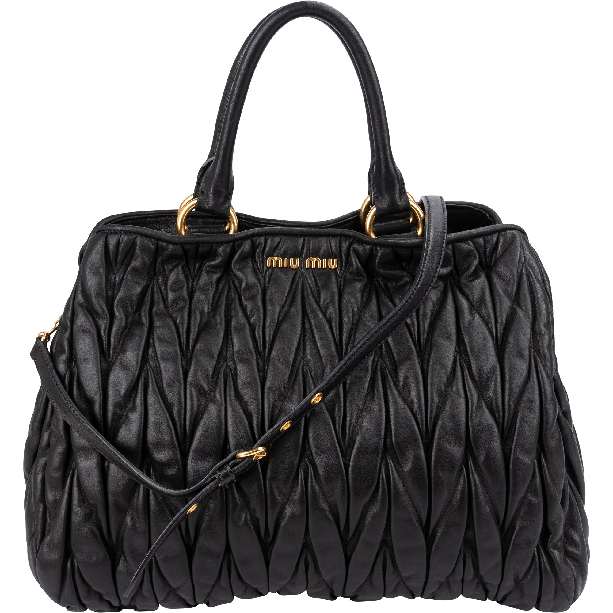 Miu Miu -Quilted Leather Handtasche