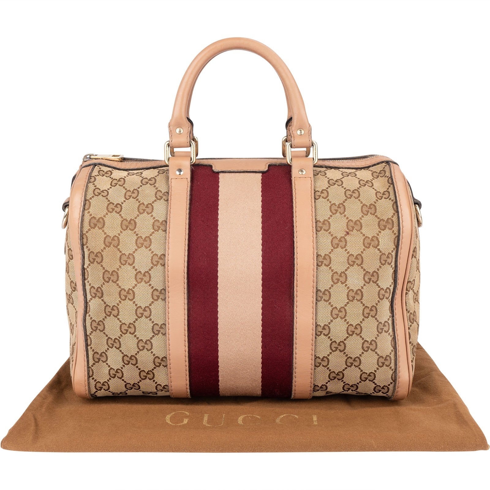 Torebka GUCCI Monogram GG Sherry Line Boston