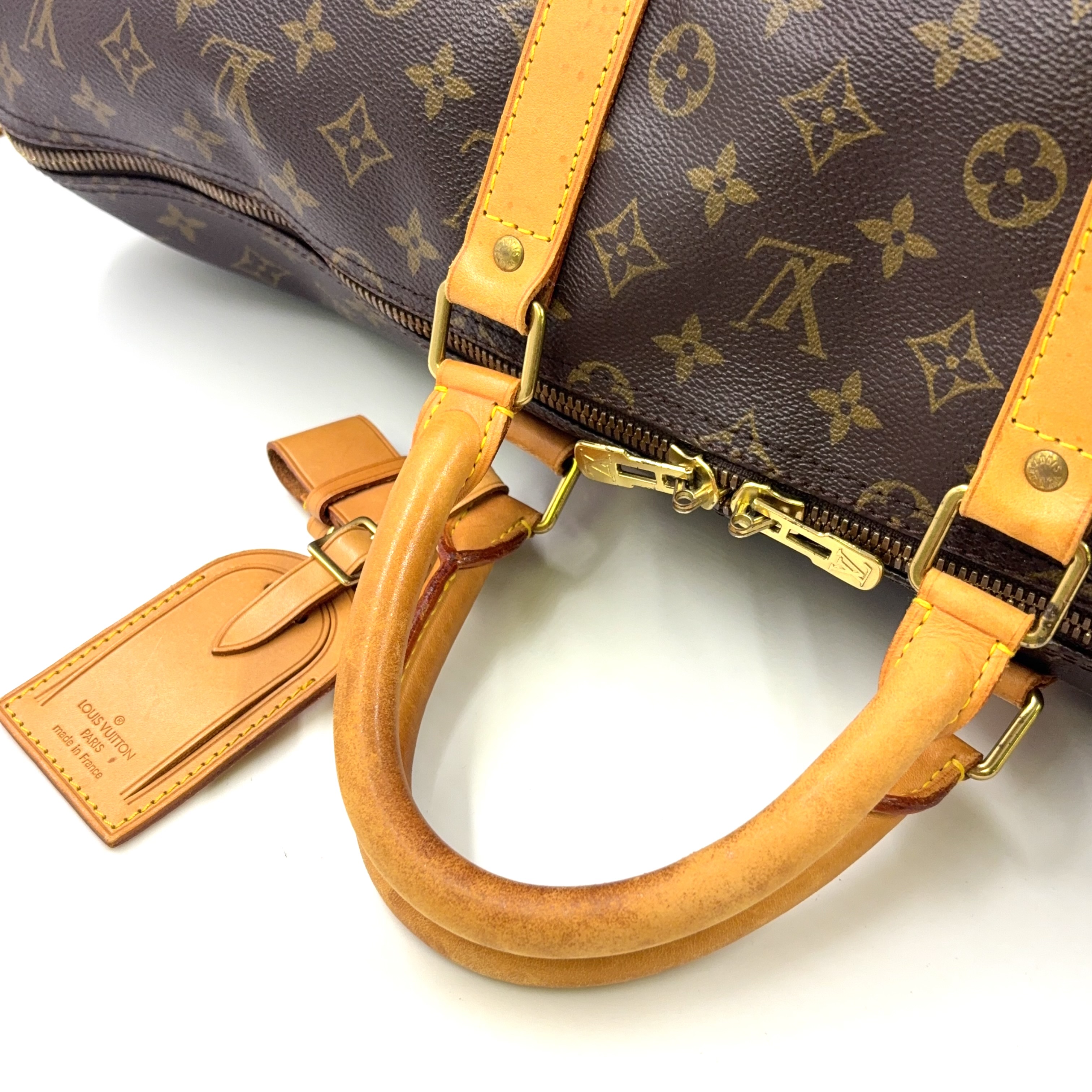 Louis Vuitton  Keepall Bandouliere 55 Monogram Boston Bag