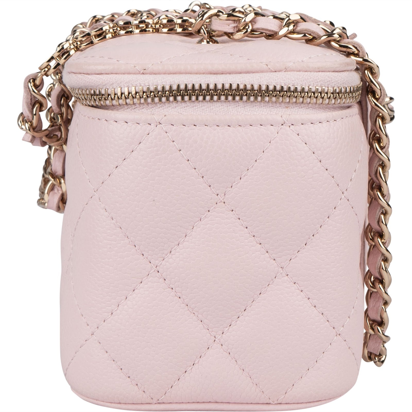 Chanel - Pink Vanity Case Crossbody Bag