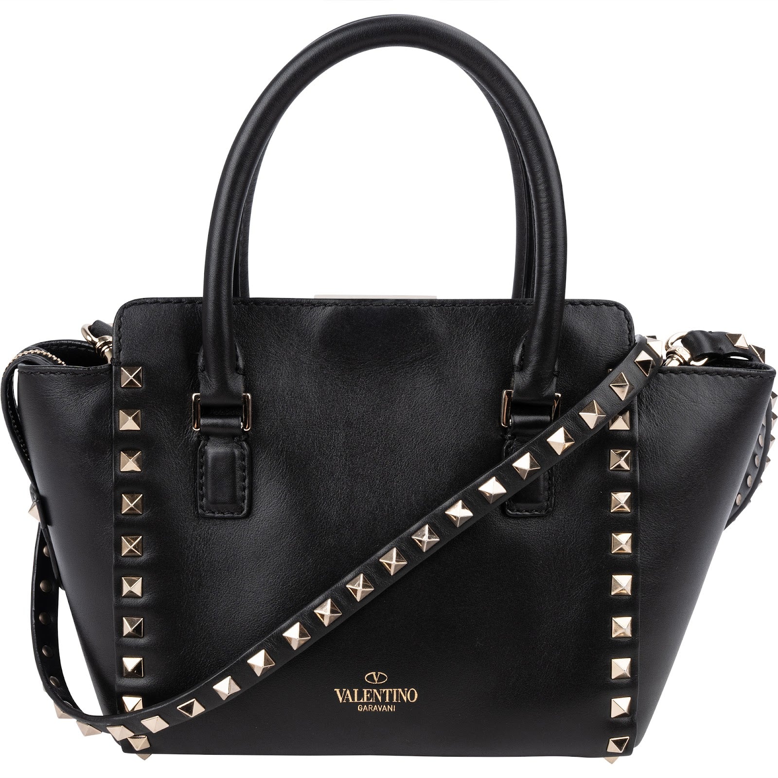 Valentino Garavani Rockstud Small Tote Handbag