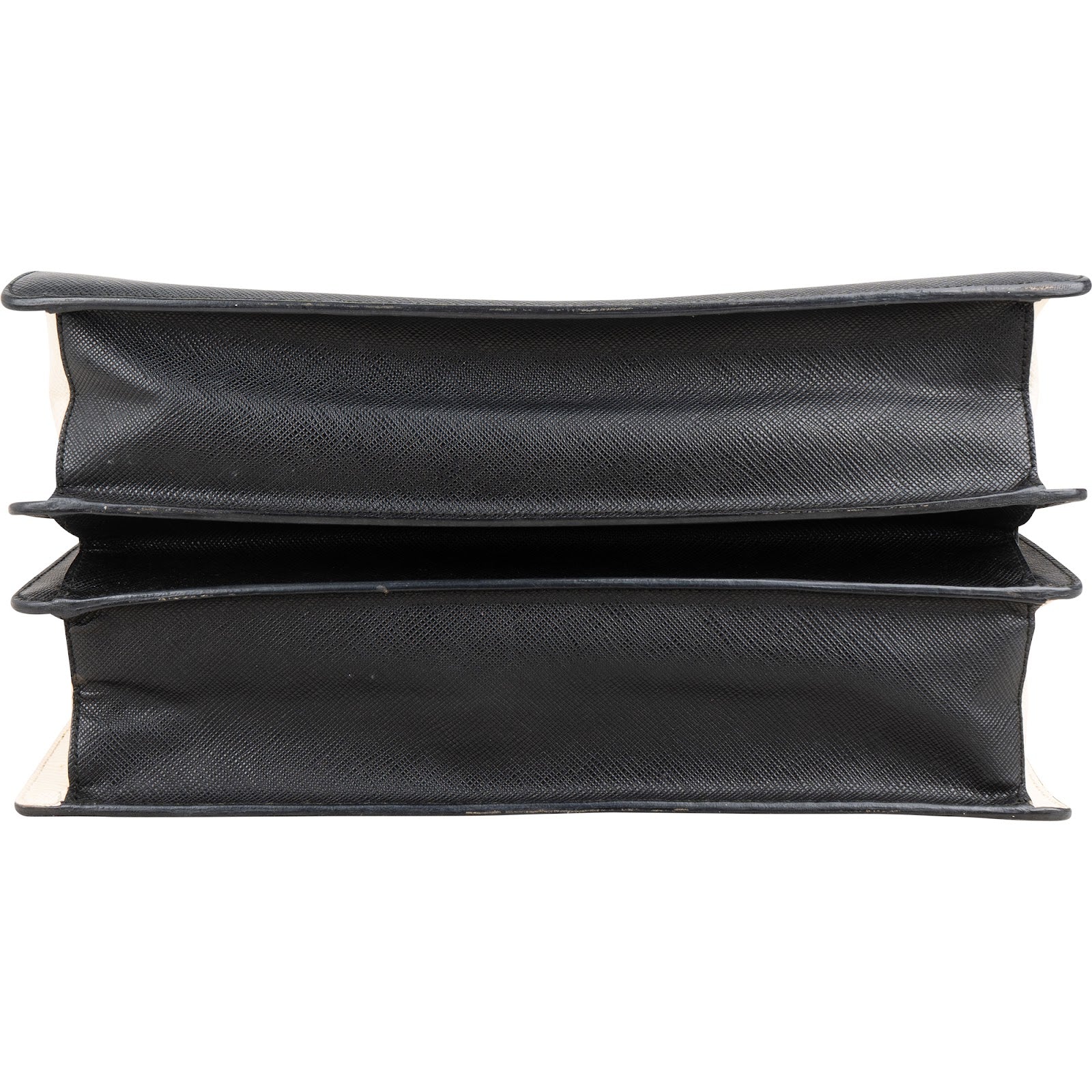 Prada – Bicolor Top Handle Handtasche