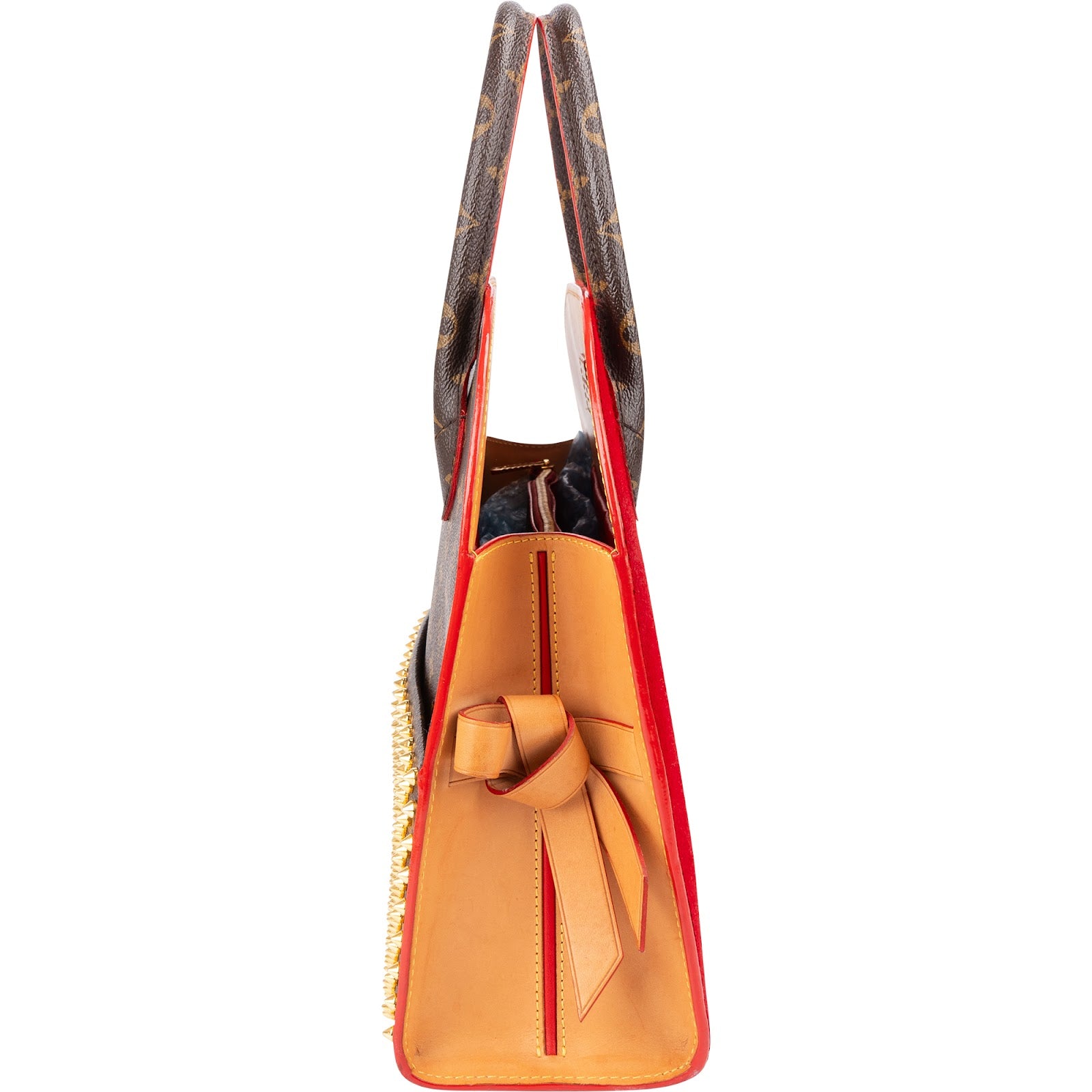 Louis Vuitton - Christian Louboutin Studded "Iconoclasts" Handtasche