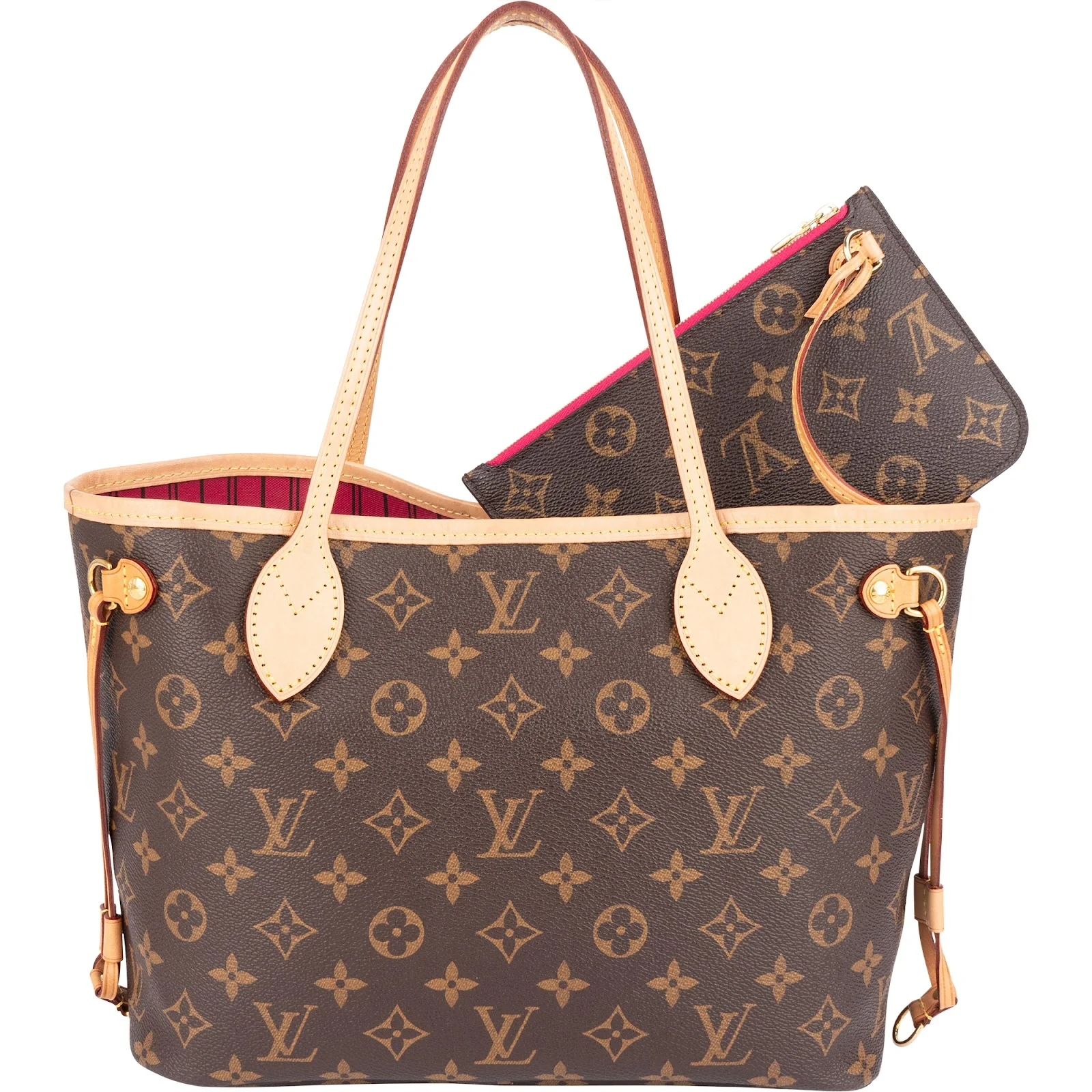 Louis Vuitton Monogram Canvas Neverfull MM Shoulder Bag