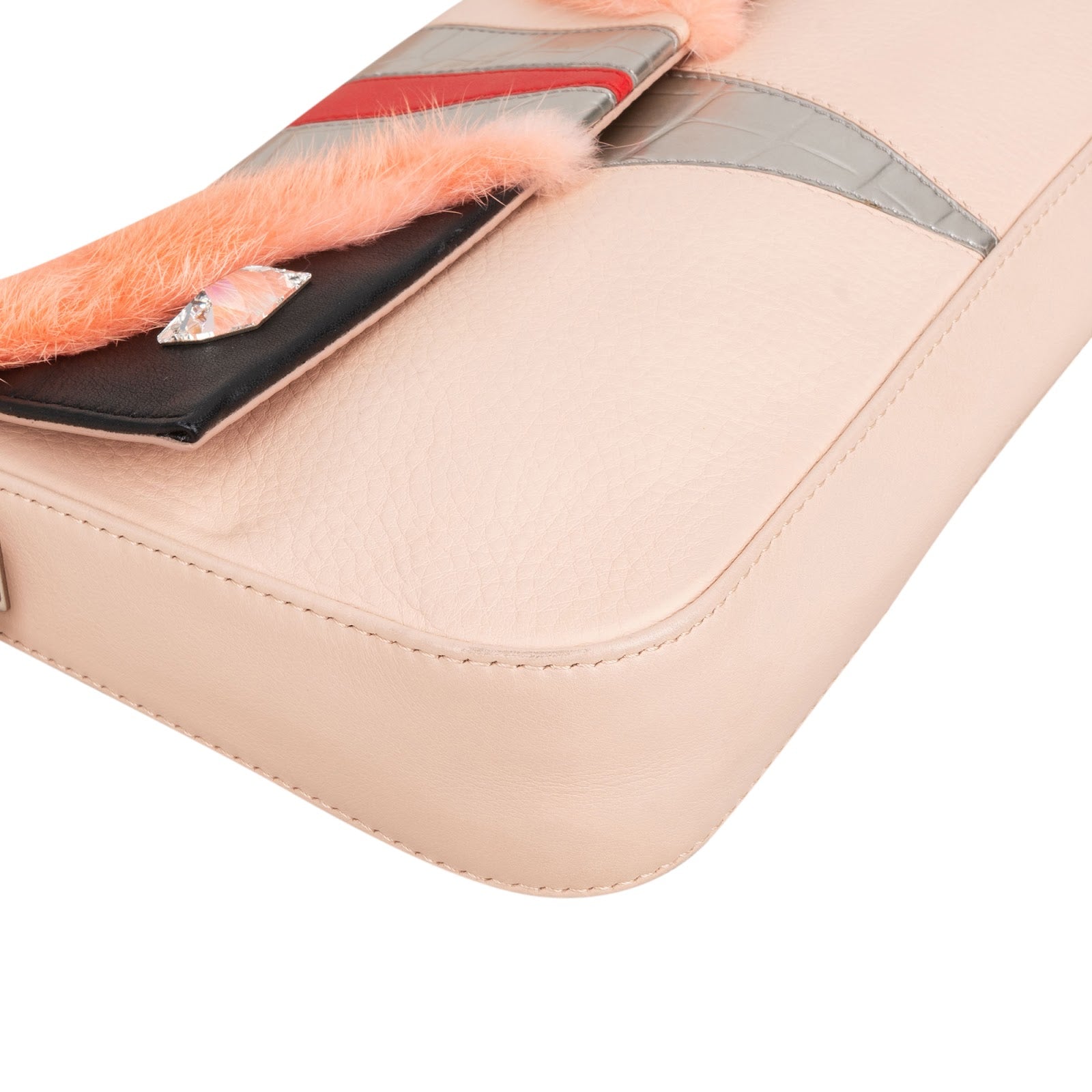 Fendi – Fur Monster Baguette-schoudertas